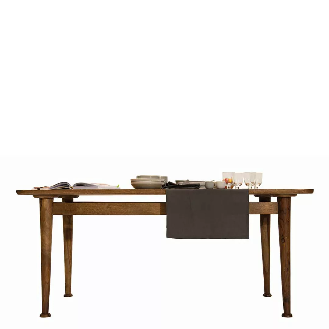Esszimmer Tisch aus Mangobaum Massivholz lackiert günstig online kaufen