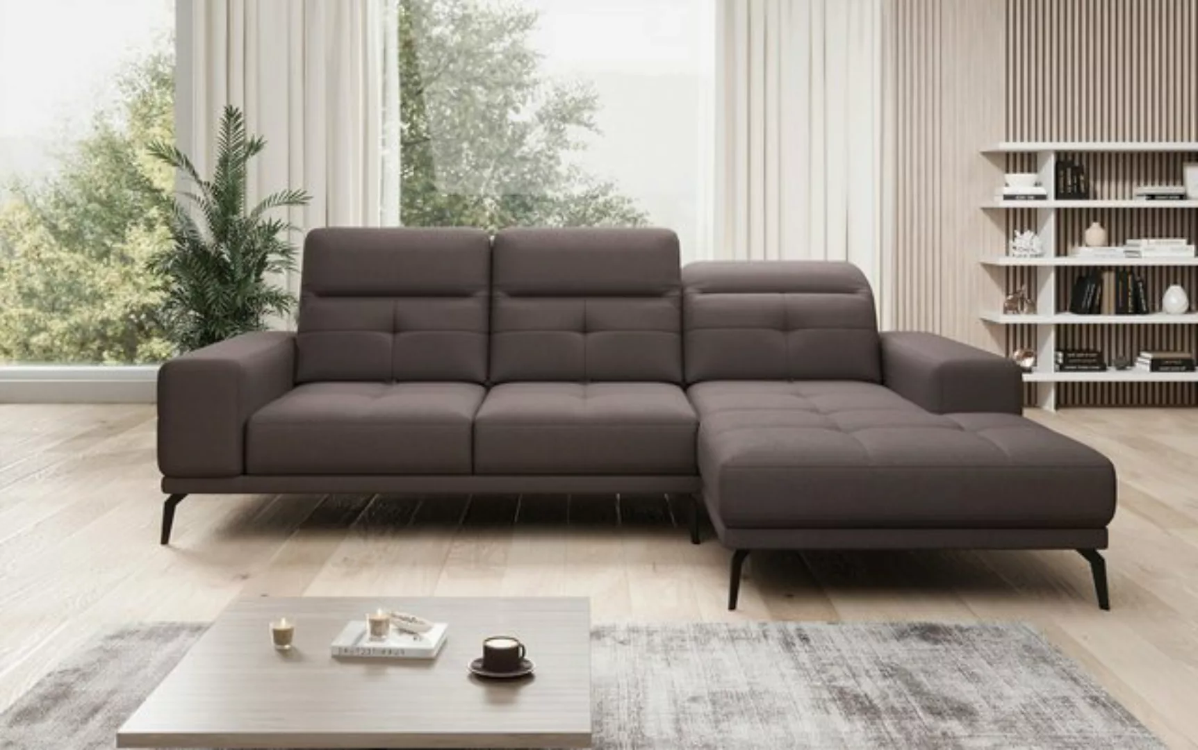 Luxusbetten24 Sofa Designer Sofa Terina, inklusive Beistellhocker günstig online kaufen