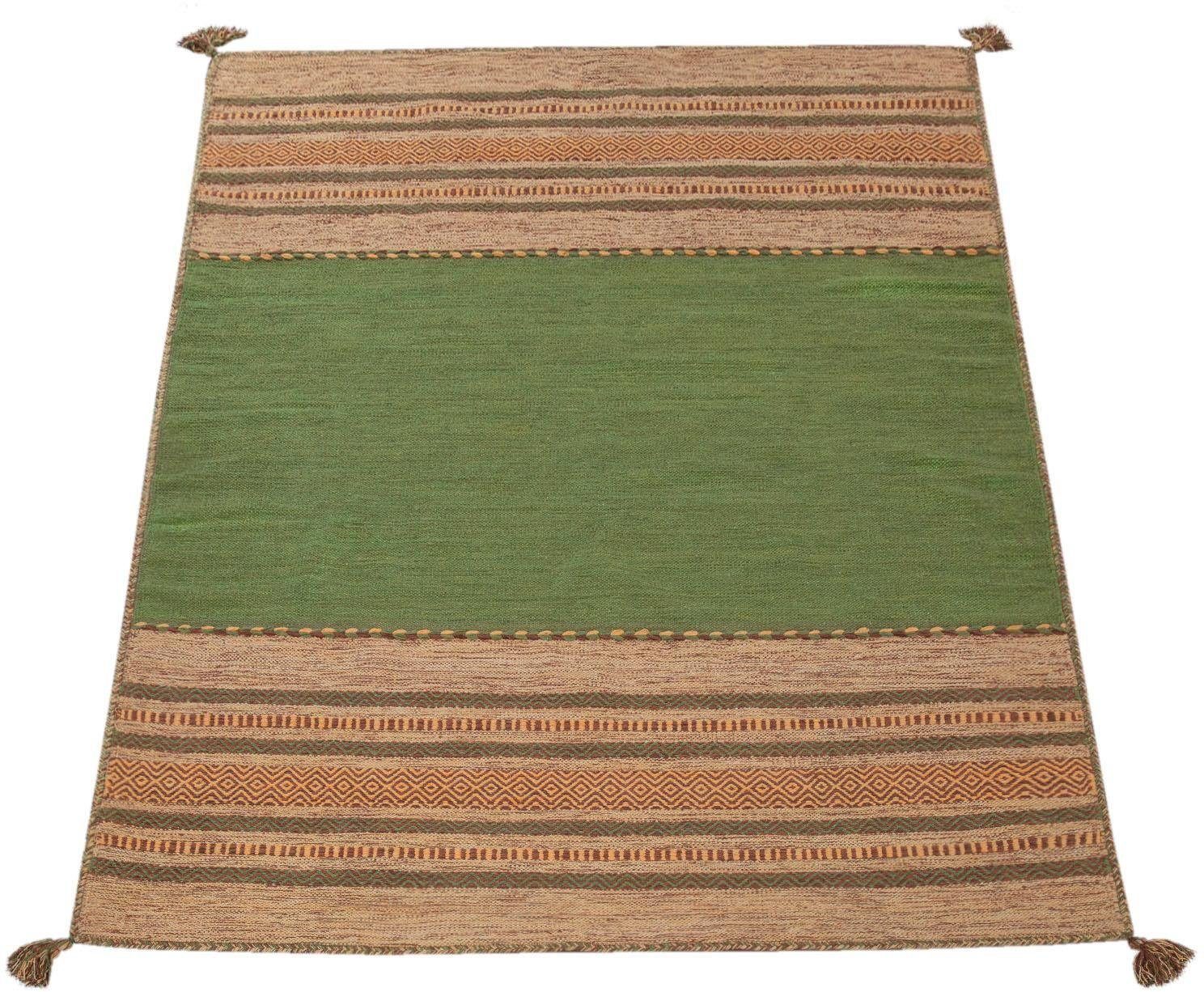 Paco Home Teppich »Kilim 217«, rechteckig, 12 mm Höhe, handgewebter Wendete günstig online kaufen