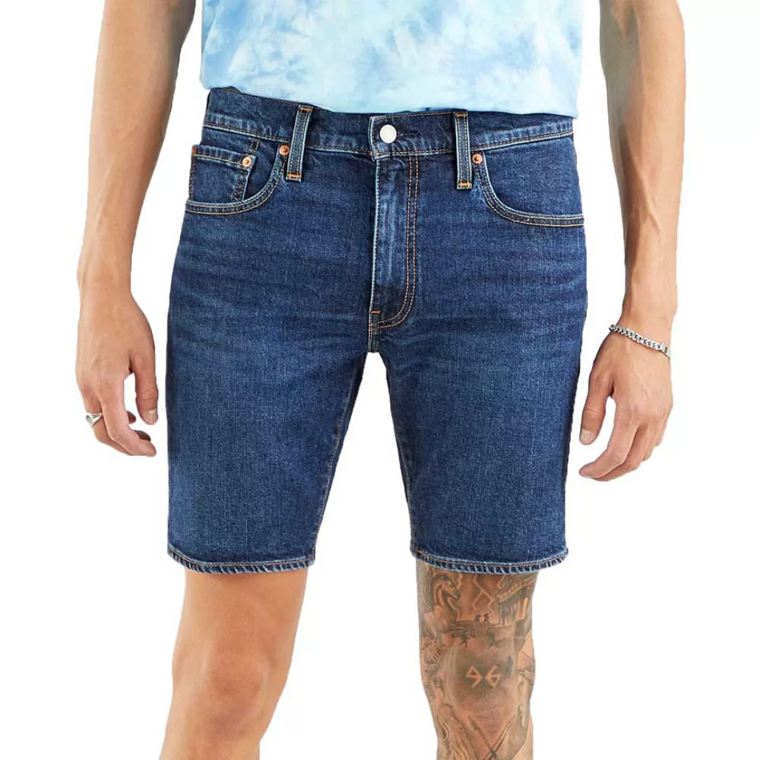 Levi's 412 – Hi Bye Bye – Jeans-Shorts mit schmalem Schnitt in dunkler Adva günstig online kaufen