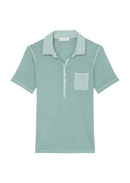 Marc O'Polo Shirtbluse Polo-shirt, short-sleeve, woven det günstig online kaufen