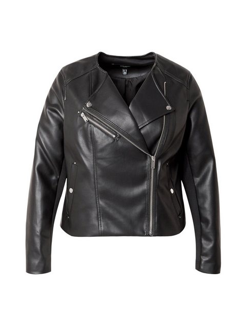 Vero Moda Curve Lederjacke VMCRILEY (1-St) günstig online kaufen