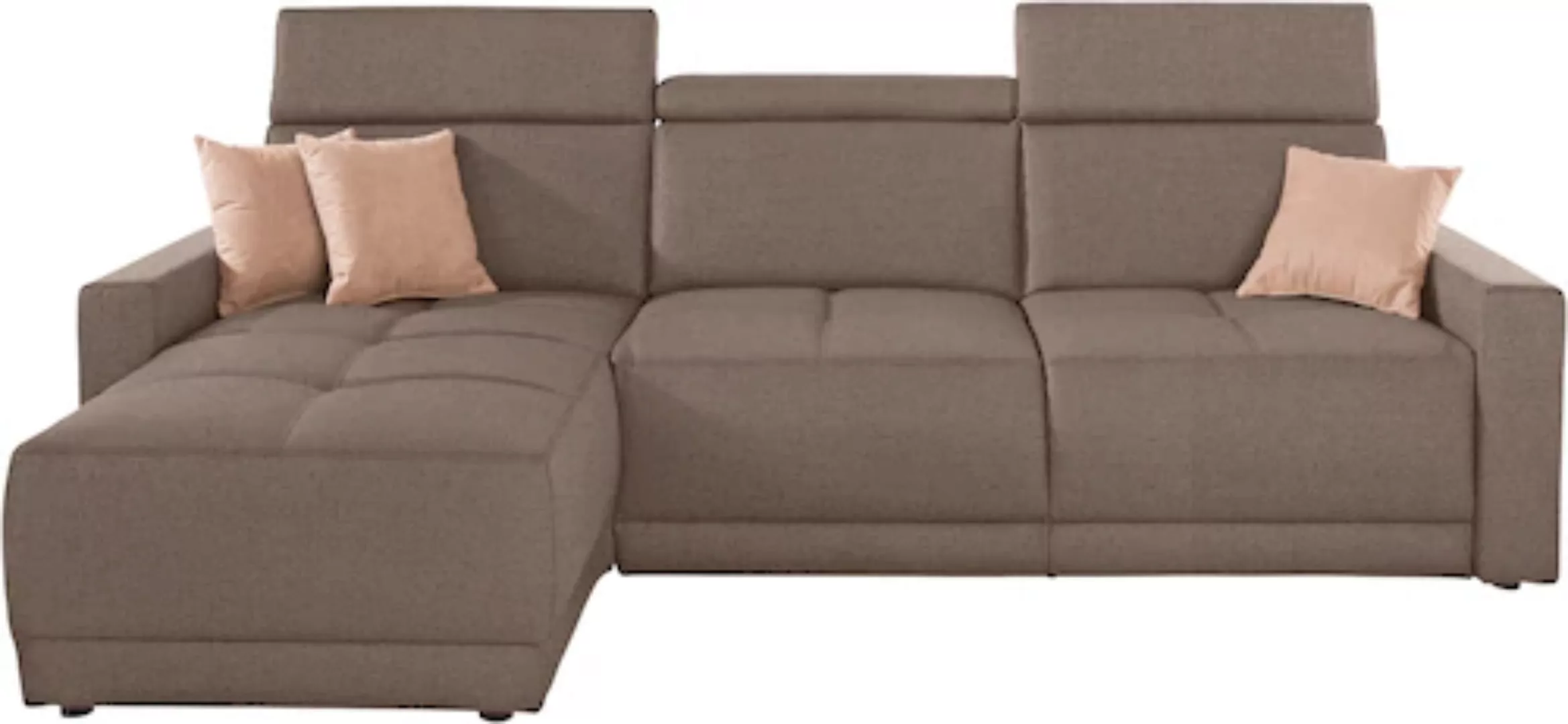 DOMO collection Ecksofa »Ava L-Form«, mit Recamiere, Federkern wahlweise mi günstig online kaufen