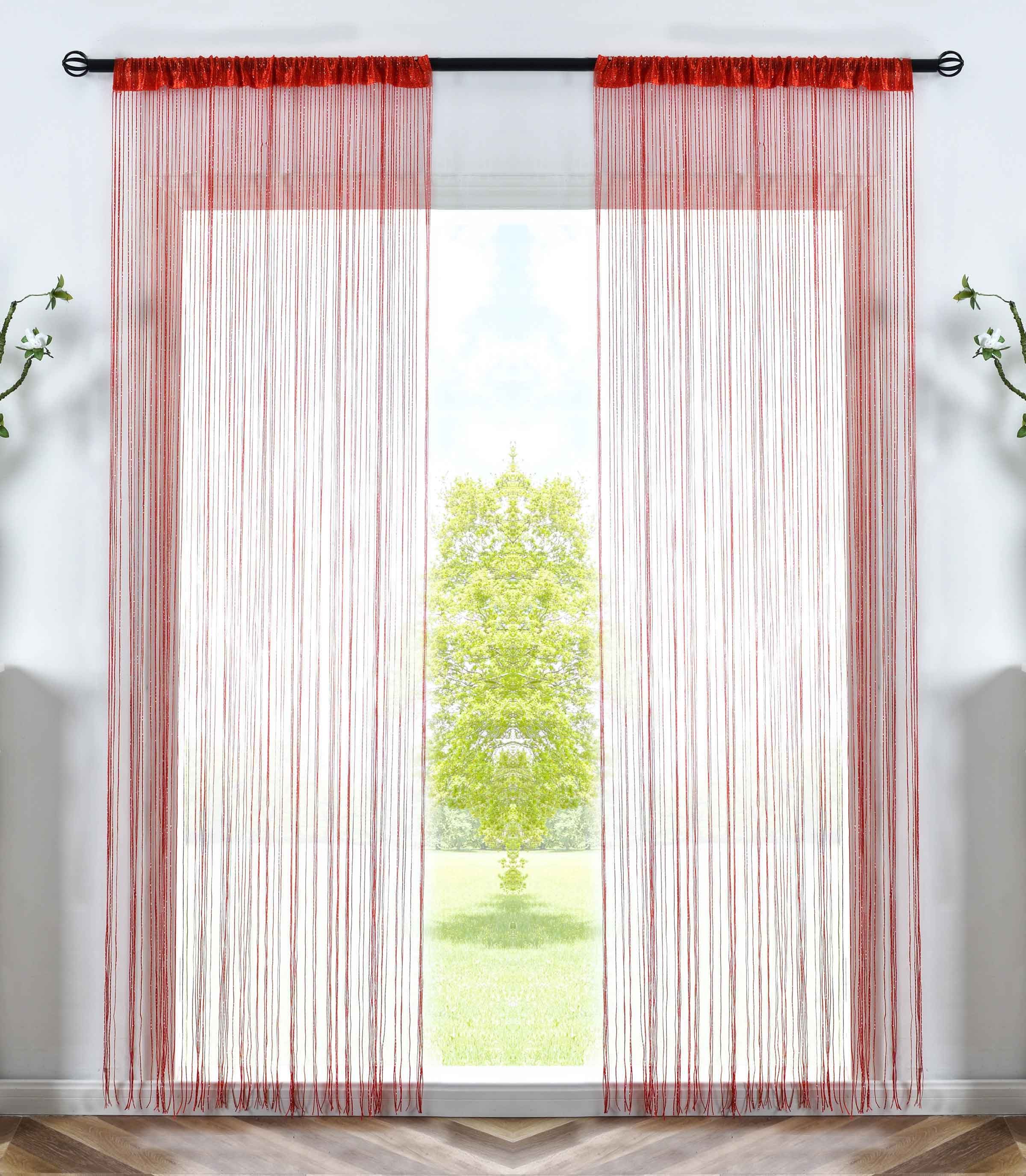 Gardinenbox Gardine, Kräuselband (2 St), transparent, günstig online kaufen