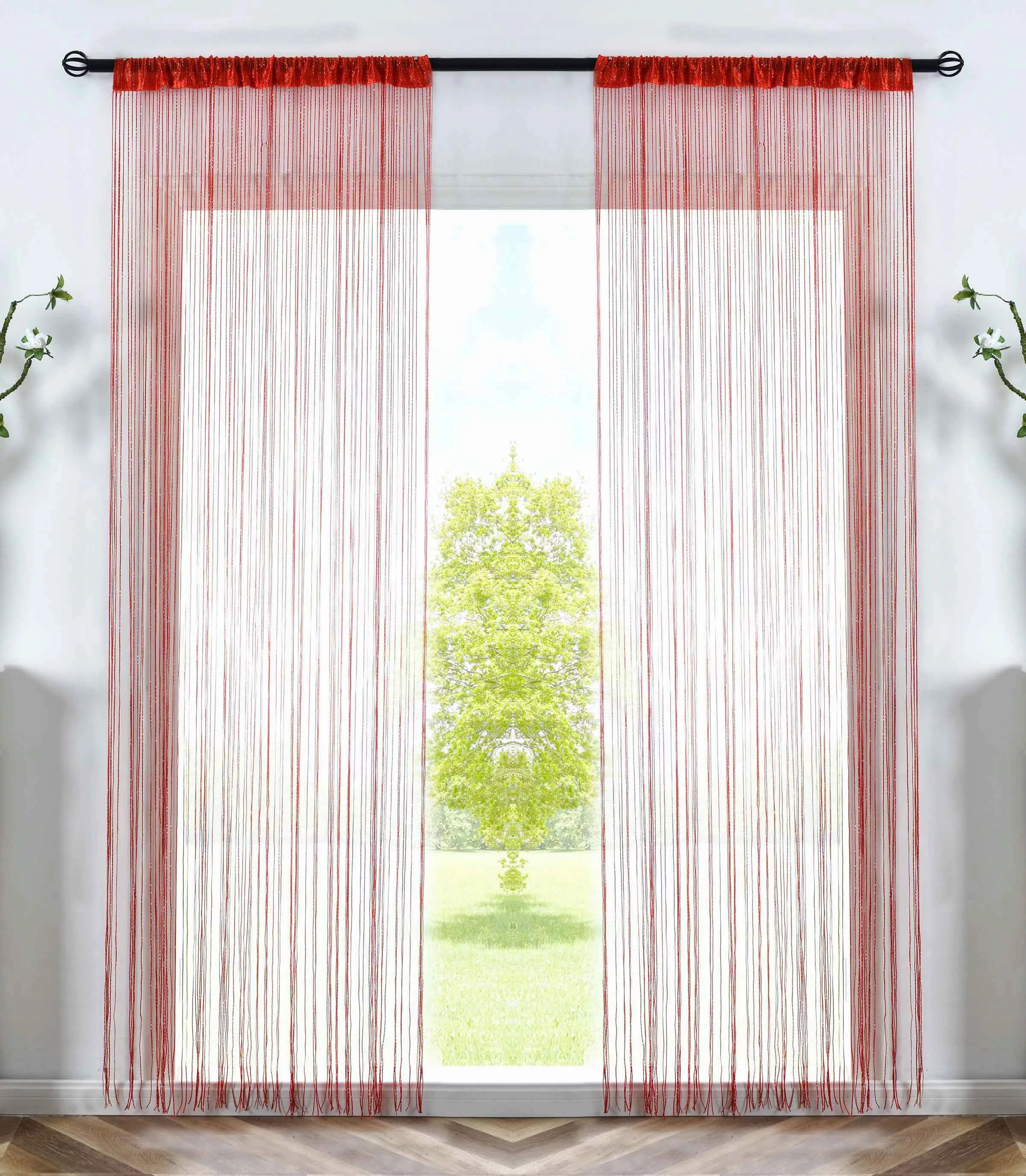 Gardinenbox Gardine, Kräuselband (2 St), transparent, günstig online kaufen