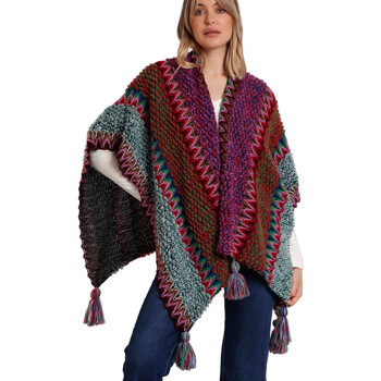 Admas  Schal Offener Poncho Azteca günstig online kaufen