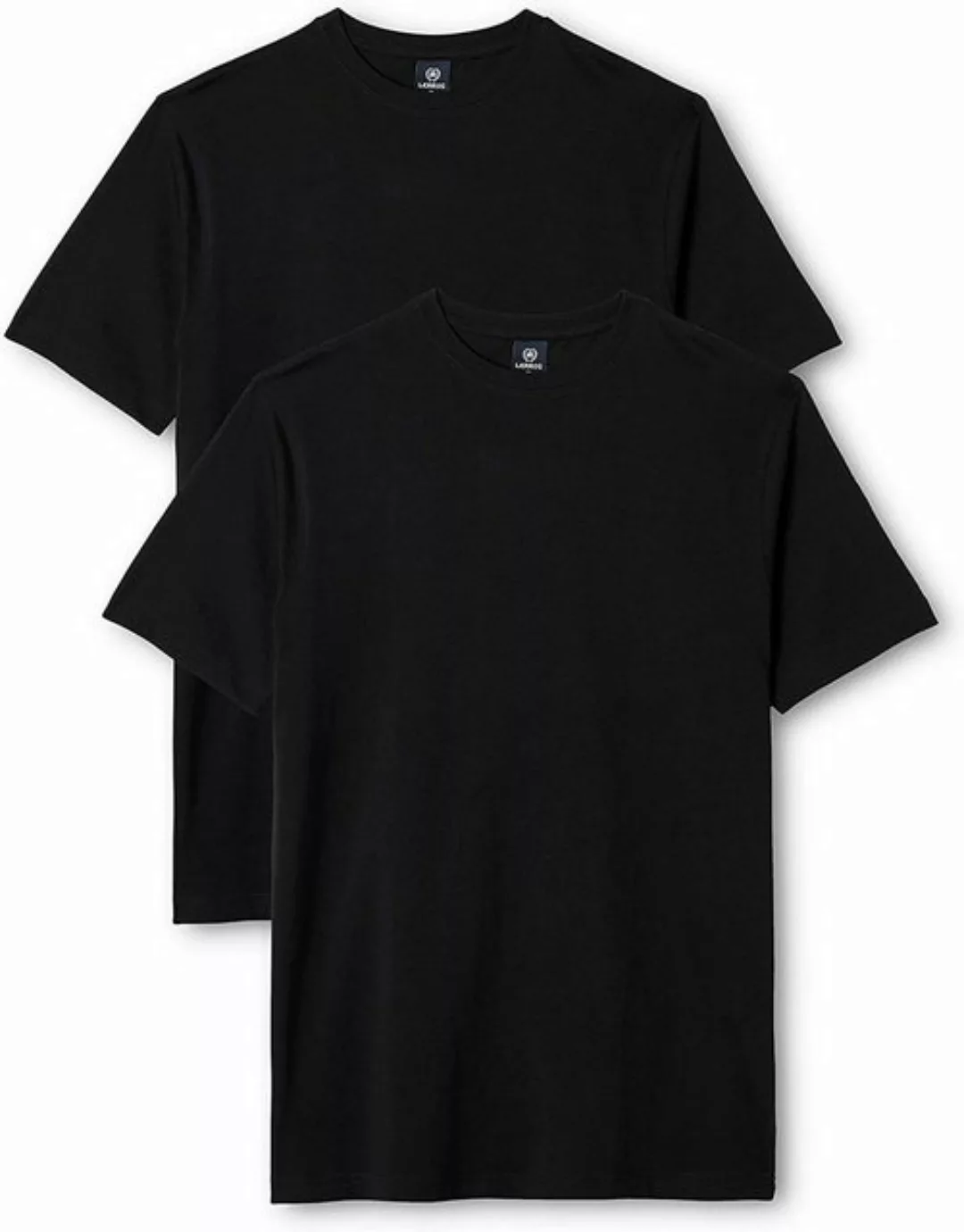 LERROS T-Shirt "LERROS Doppelpack T-Shirt Rundhals in Premium Baumwollquali günstig online kaufen