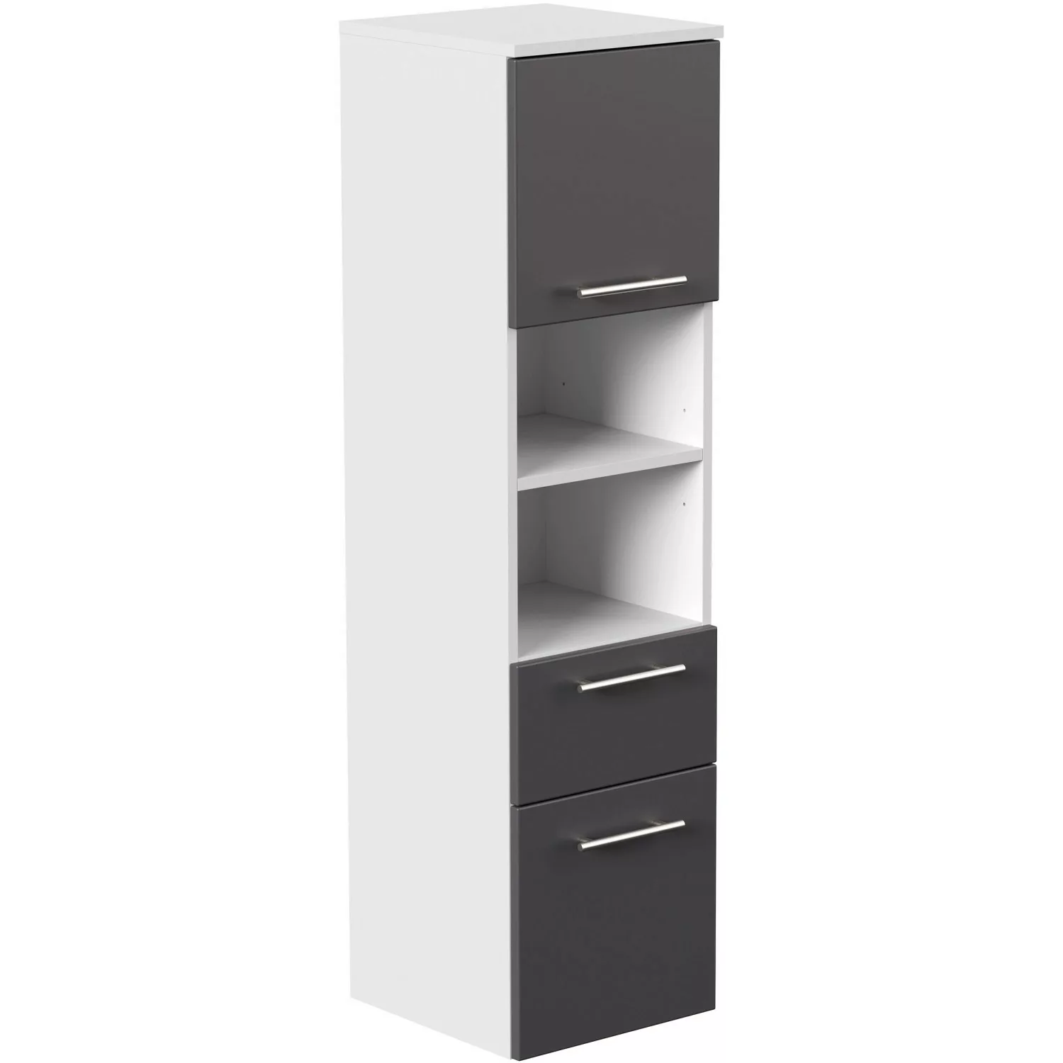 Posseik Bad-Hochschrank VIVA Weiß matt 35,2 cm günstig online kaufen