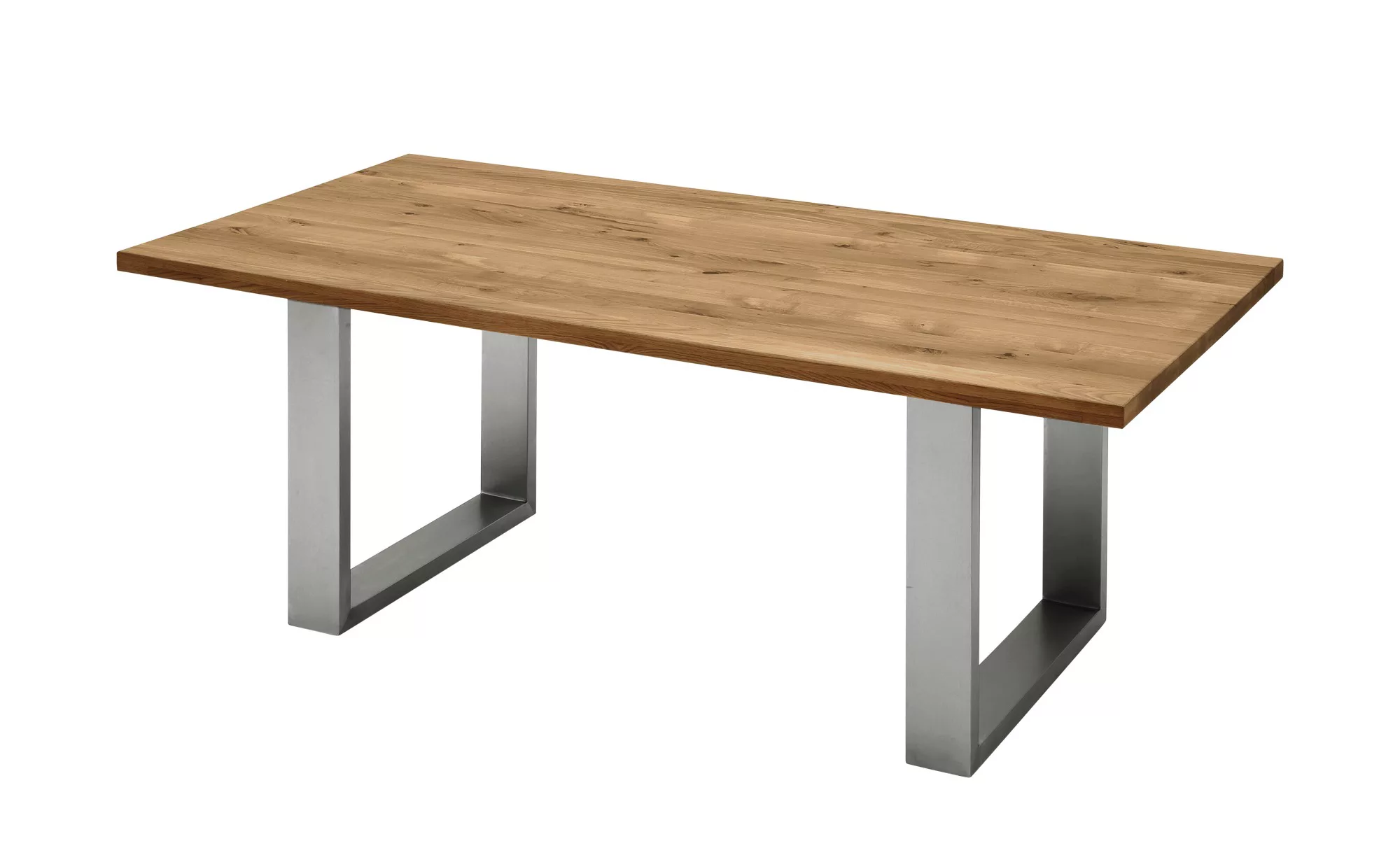 MCA furniture Esstisch »Greta«, Esstisch Massivholz mit Baumkante oder grad günstig online kaufen