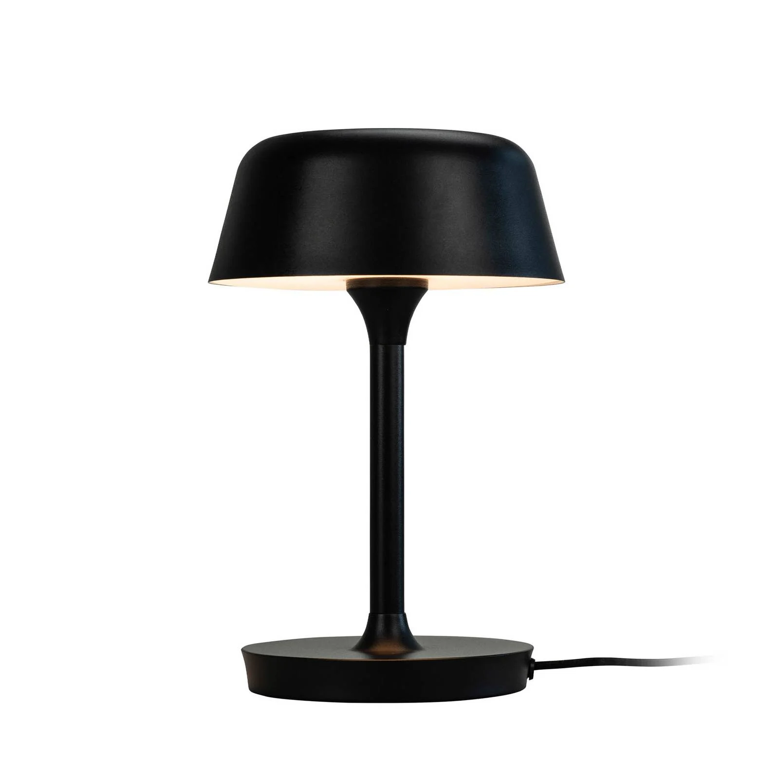 Dyberg Larsen Tischlampe Valencia, schwarz, Höhe 30 cm günstig online kaufen