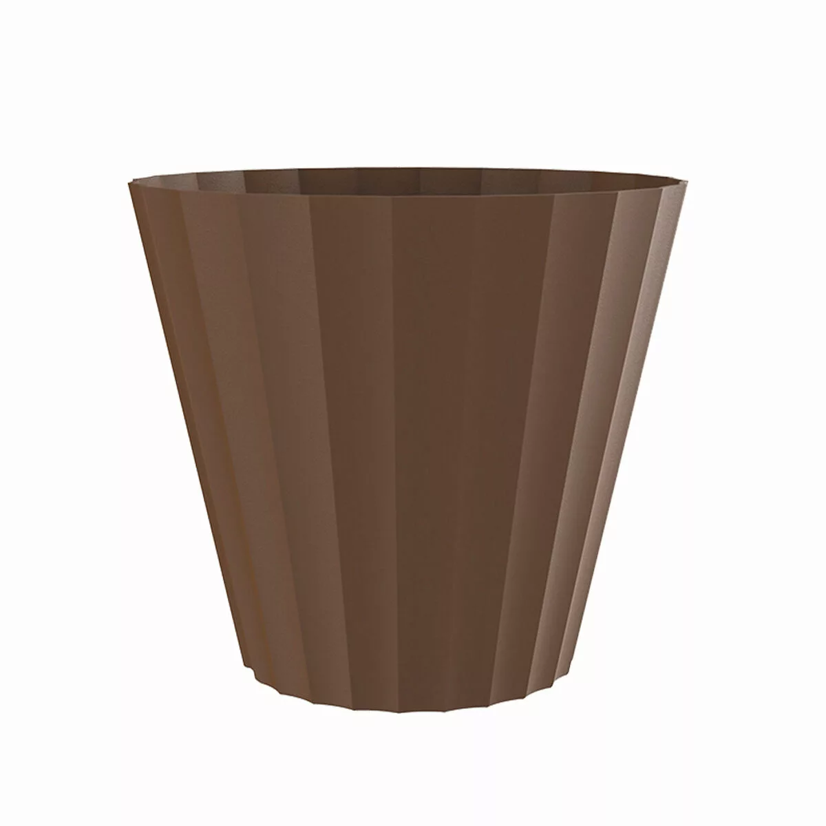 Blumentopf Plastiken Bronze Pp (ø 26 X 23 Cm) günstig online kaufen