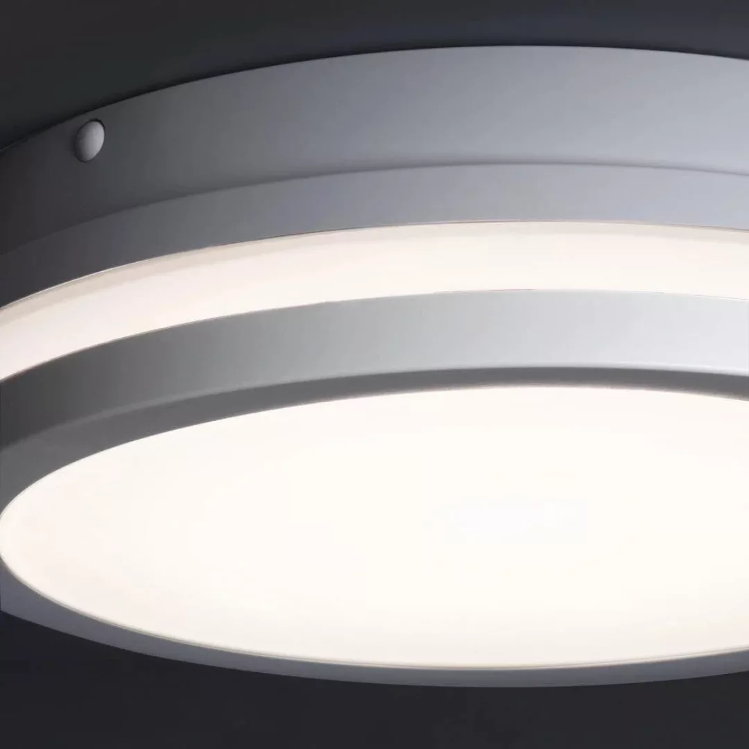 LED Deckenleuchte Beno in Weiß 18W 1550lm IP54 rund günstig online kaufen