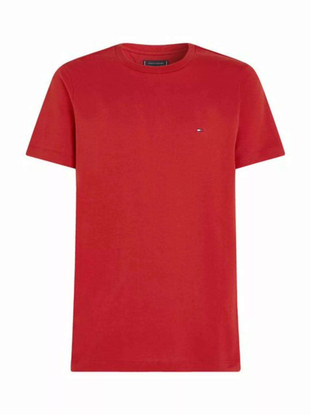 Tommy Hilfiger T-Shirt ESSENTIAL REG FIT SOLID TEE mit Rundhalsausschnitt günstig online kaufen