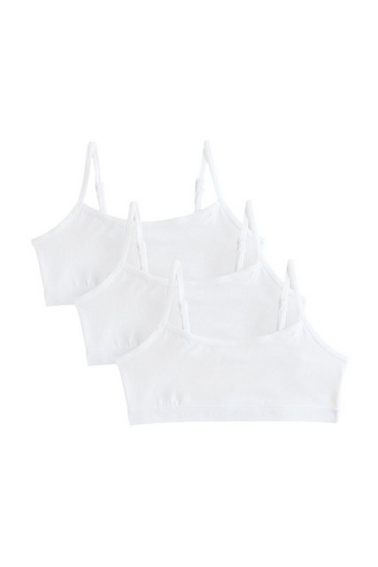 Next Crop-Top 3er-Pack verkürzte Trägertops (3-tlg) günstig online kaufen