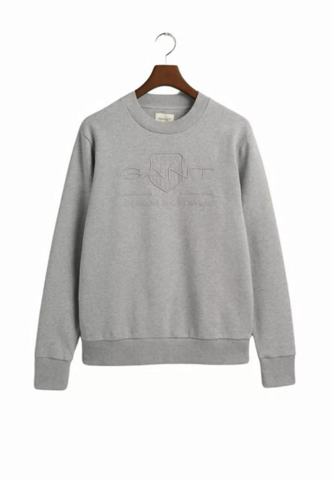 Gant Sweatshirt Pullover Sweatshirt Tonal Shield (1-tlg) günstig online kaufen