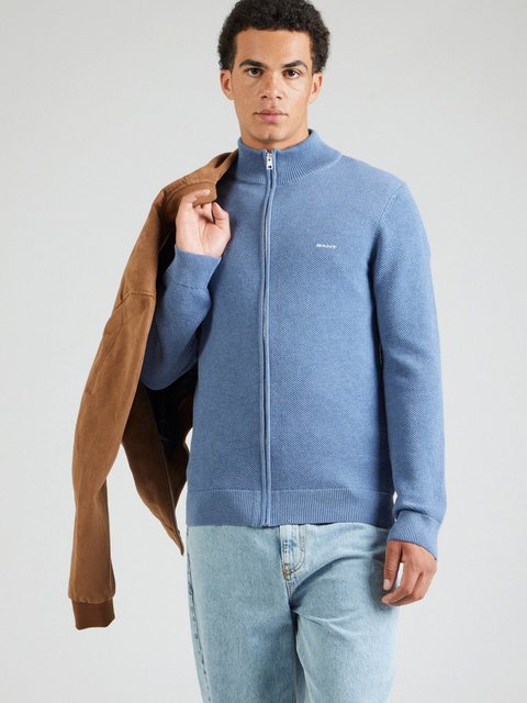 Gant Strickjacke (1-tlg) Plain/ohne Details günstig online kaufen