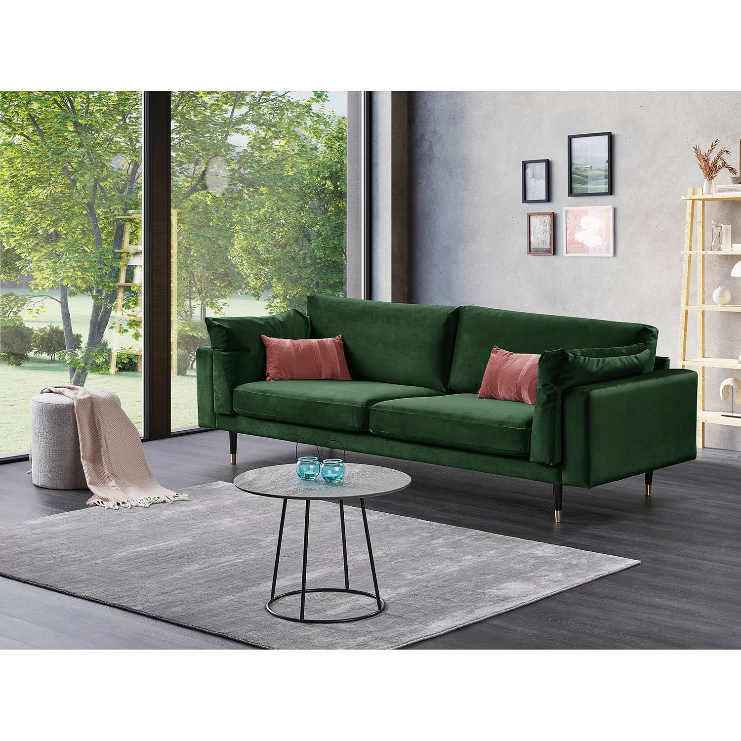 home24 Sofa Venette (3-Sitzer) günstig online kaufen