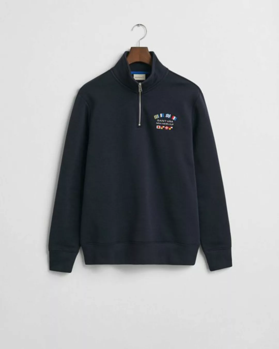 Gant Sweatshirt GRAPHIC HALF ZIP günstig online kaufen