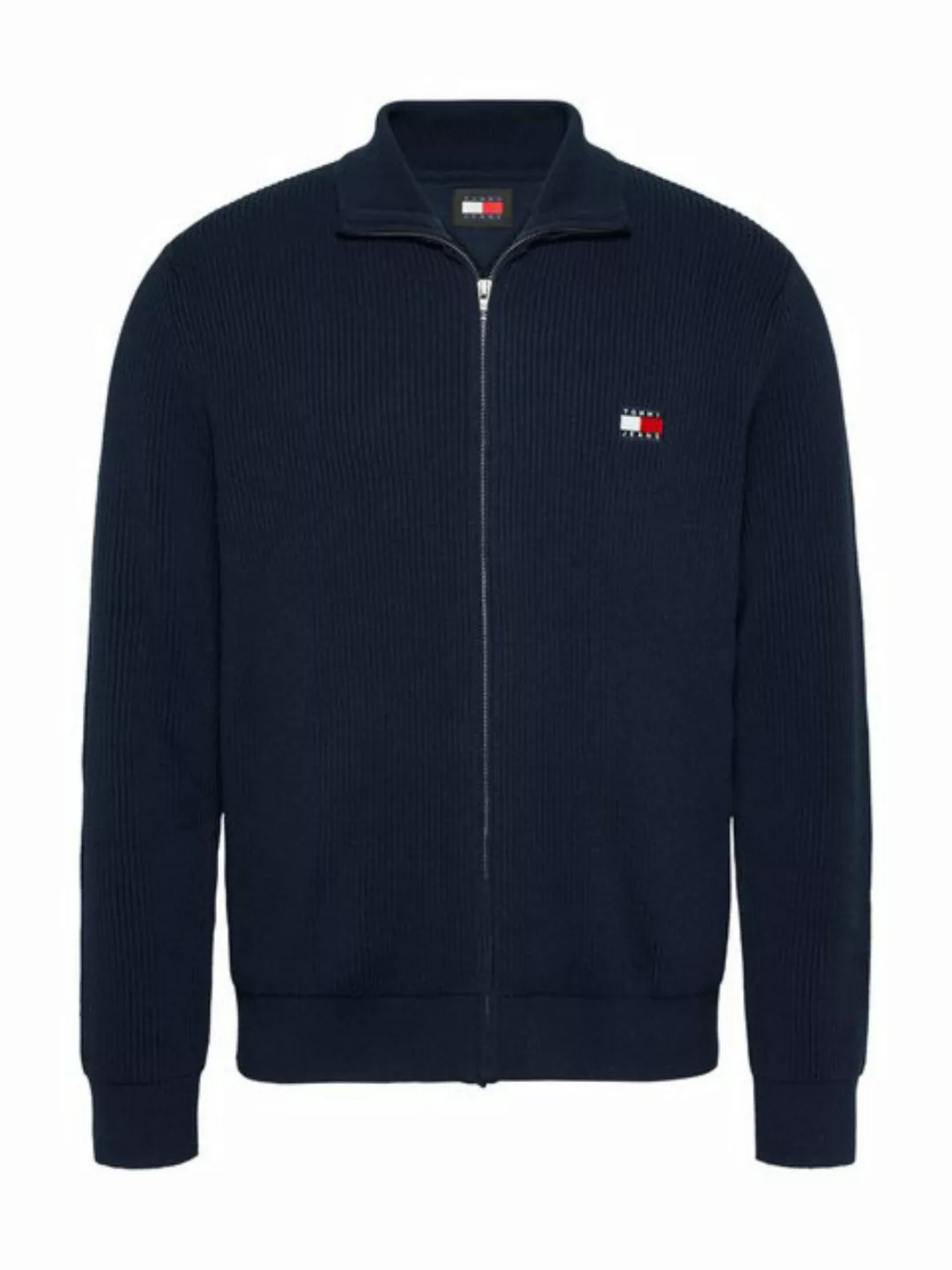 Tommy Jeans Strickjacke TJM SLIM XS BADGE ZIP THRU Mit Markennamen- und Log günstig online kaufen