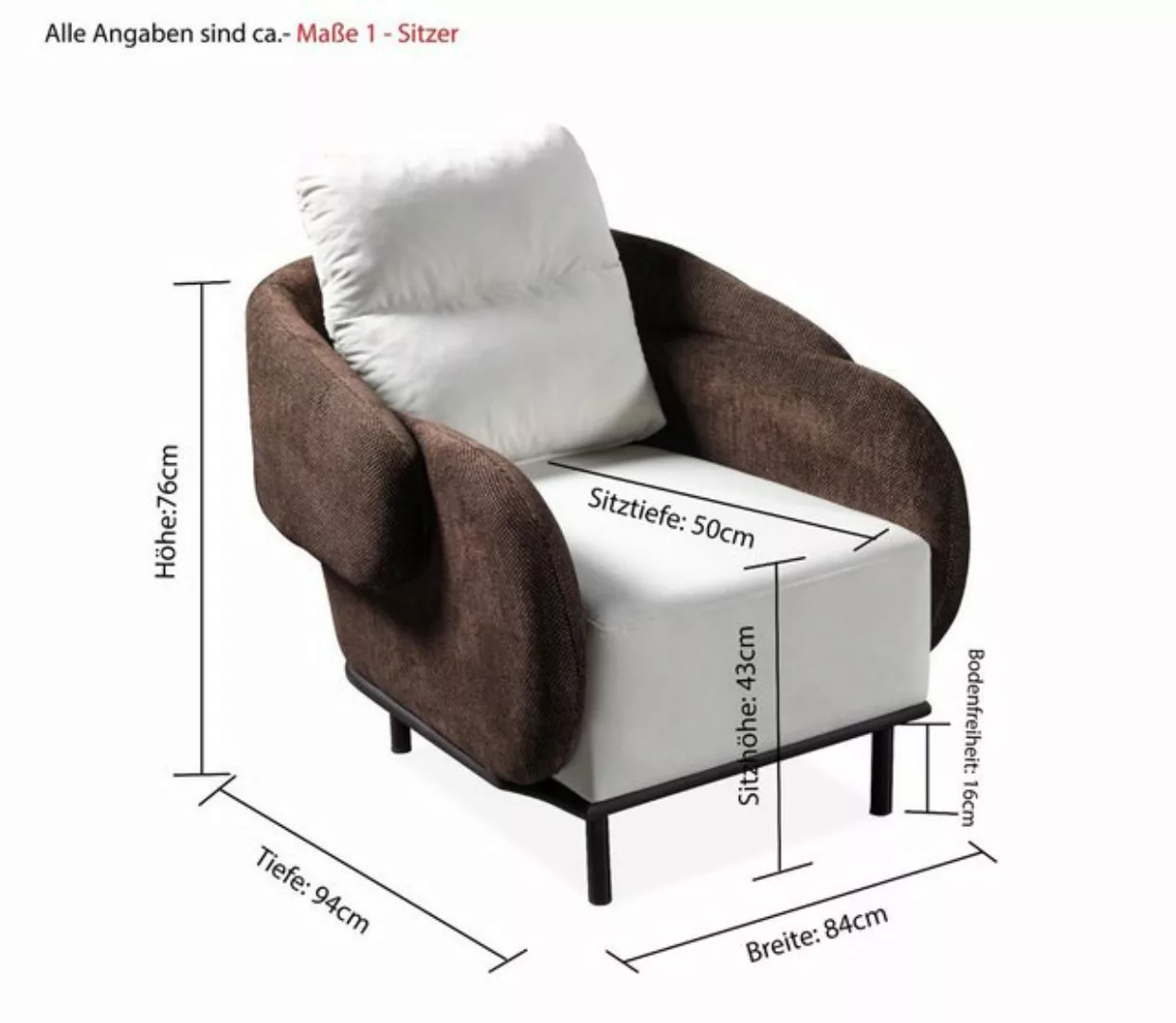 FERMINA Polstergarnitur NANTES, 2-Sitzer & 3-Sitzer mit Bettfunktion günstig online kaufen