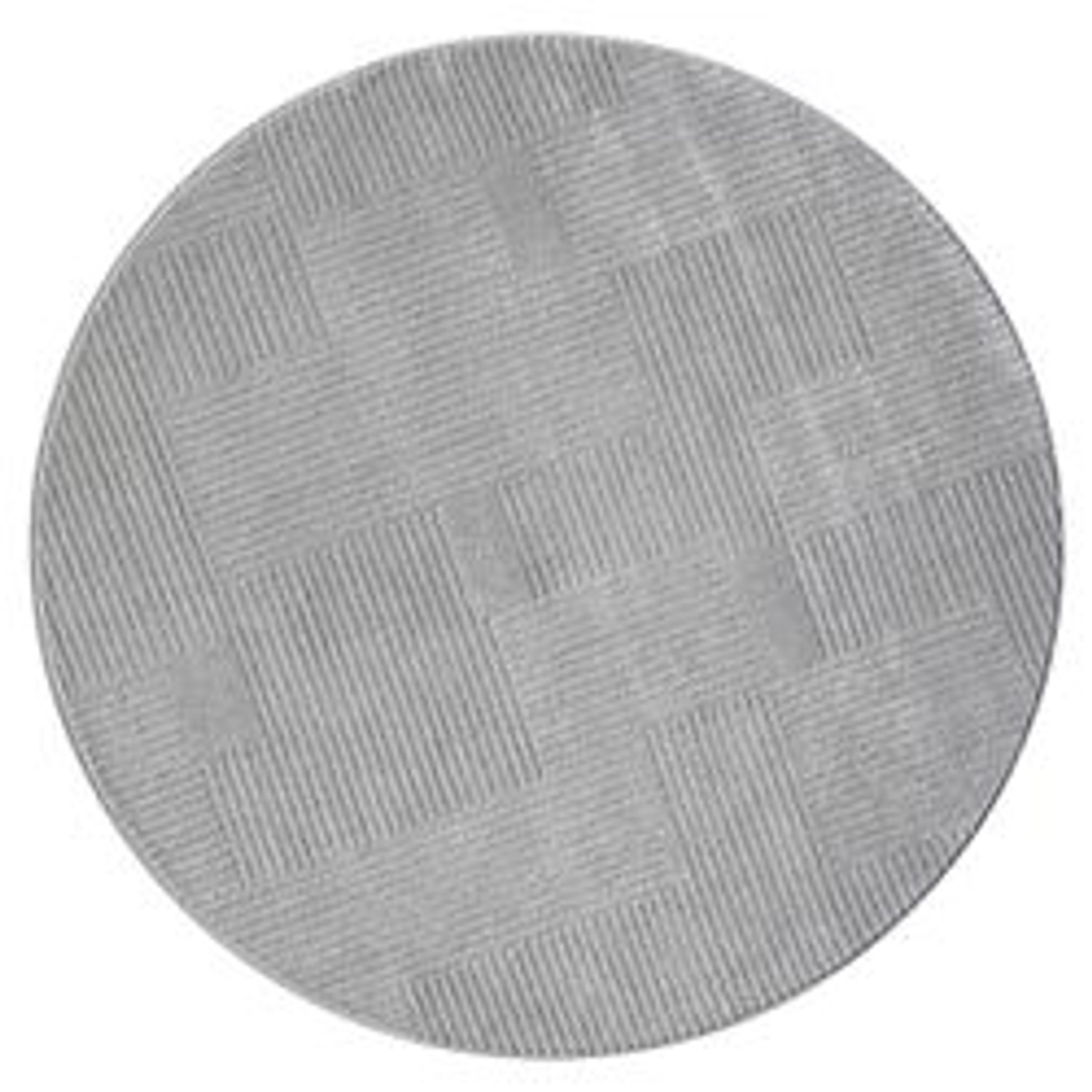 payé Teppich Esso 17 Hochflor Rund 160x160 cm Grau günstig online kaufen