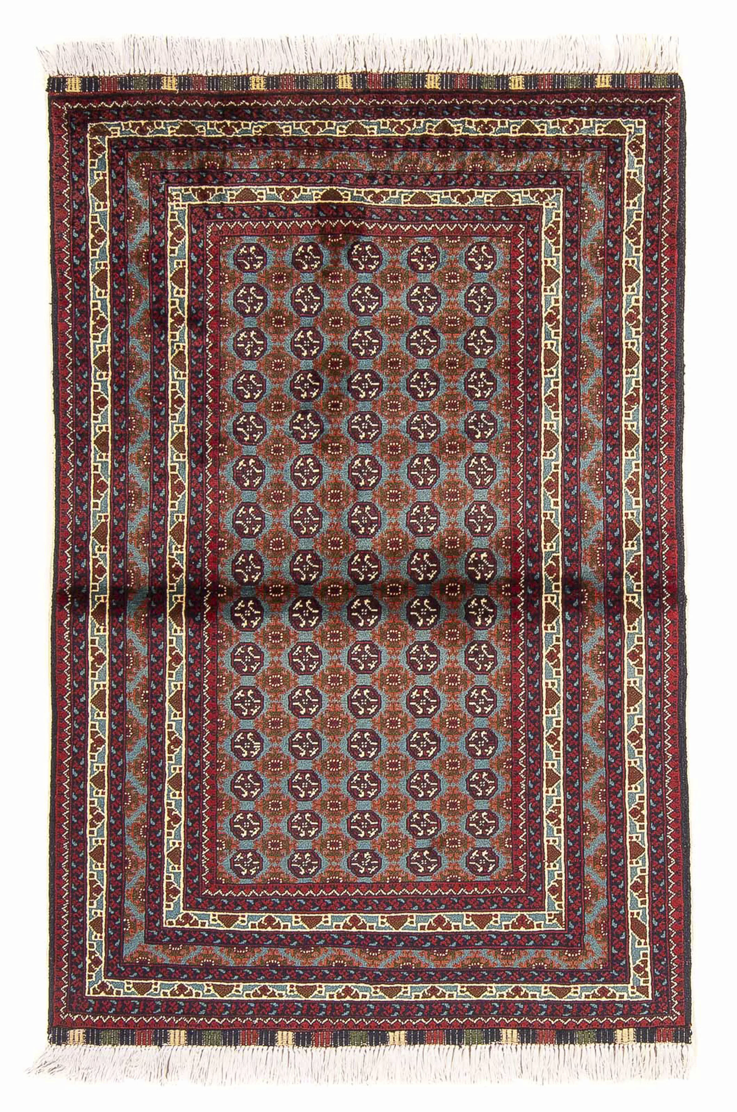 morgenland Orientteppich »Afghan - Buchara - 150 x 100 cm - mehrfarbig«, re günstig online kaufen