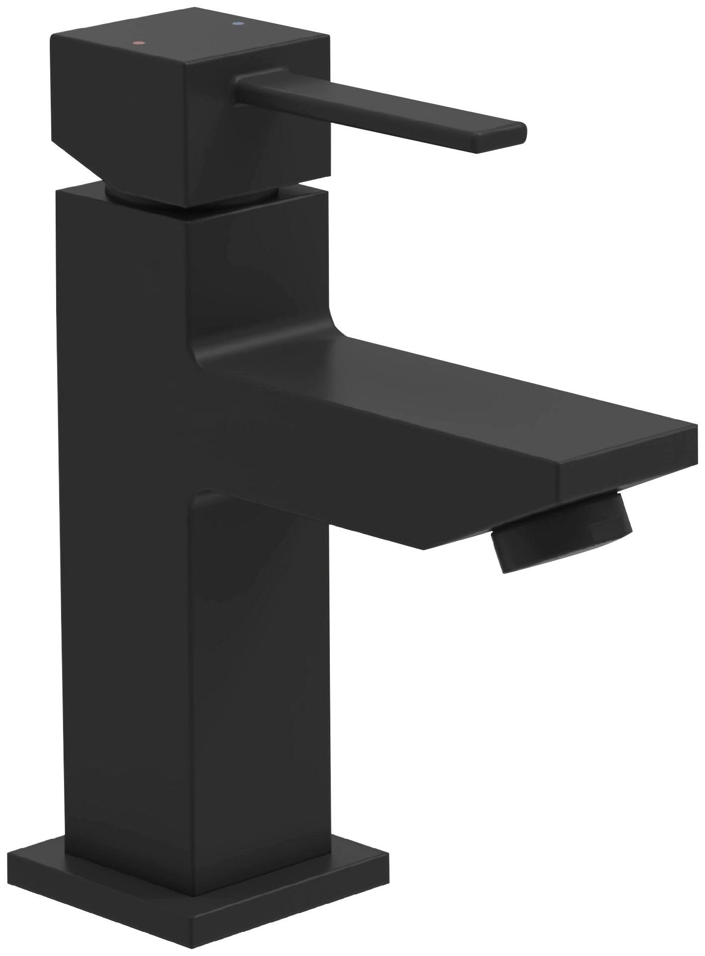 welltime Waschtischarmatur Trento, Wasserhahn wassersparende Eco-Click-Funk günstig online kaufen