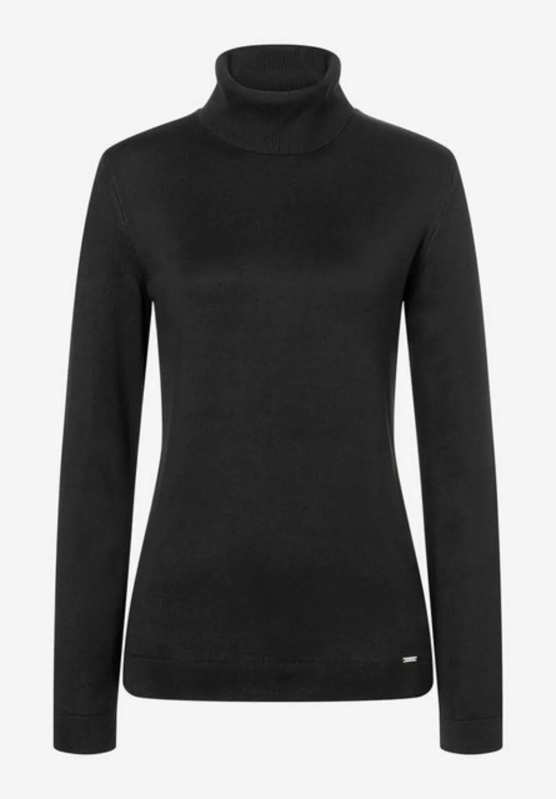 Rollkragenpullover, schwarz, Herbst-Kollektion günstig online kaufen