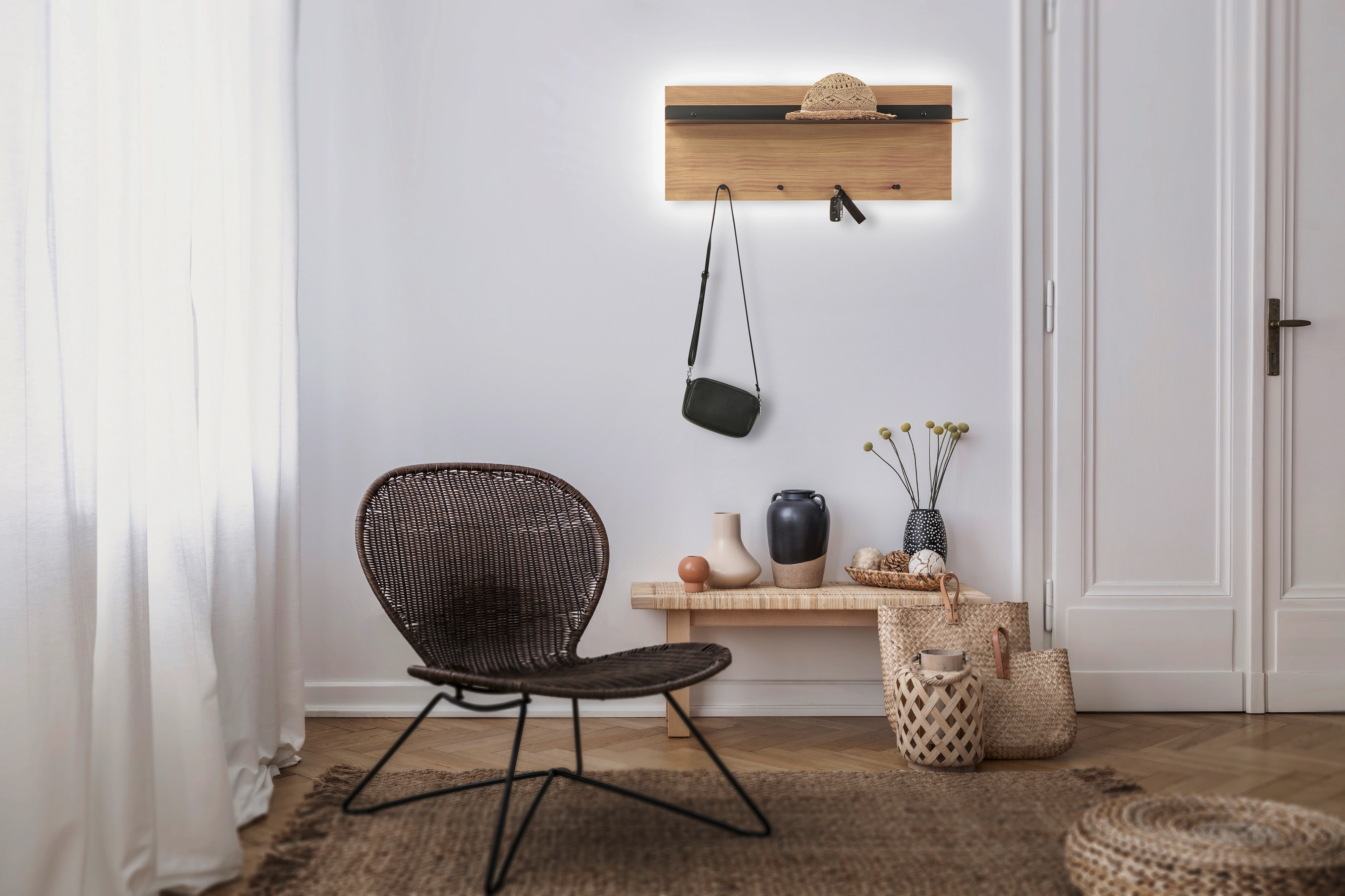 MIRRORS AND MORE Wandgarderobe "Samantha", (1 St.) günstig online kaufen