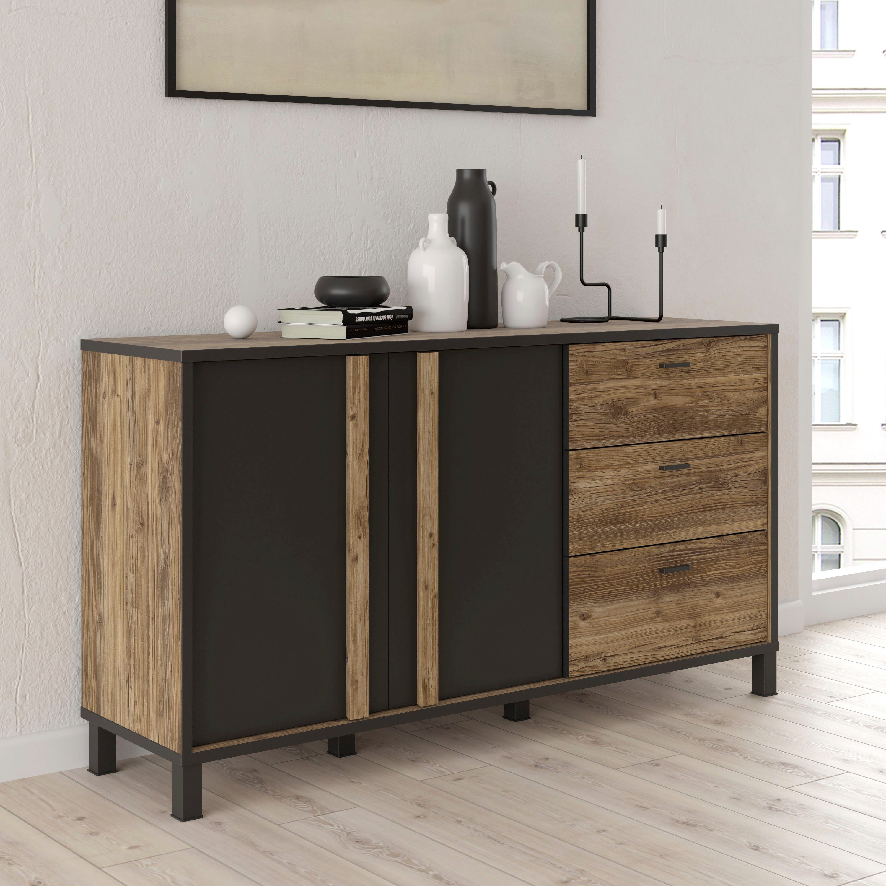 FORTE Sideboard "Hayato", Breite ca. 154 cm günstig online kaufen