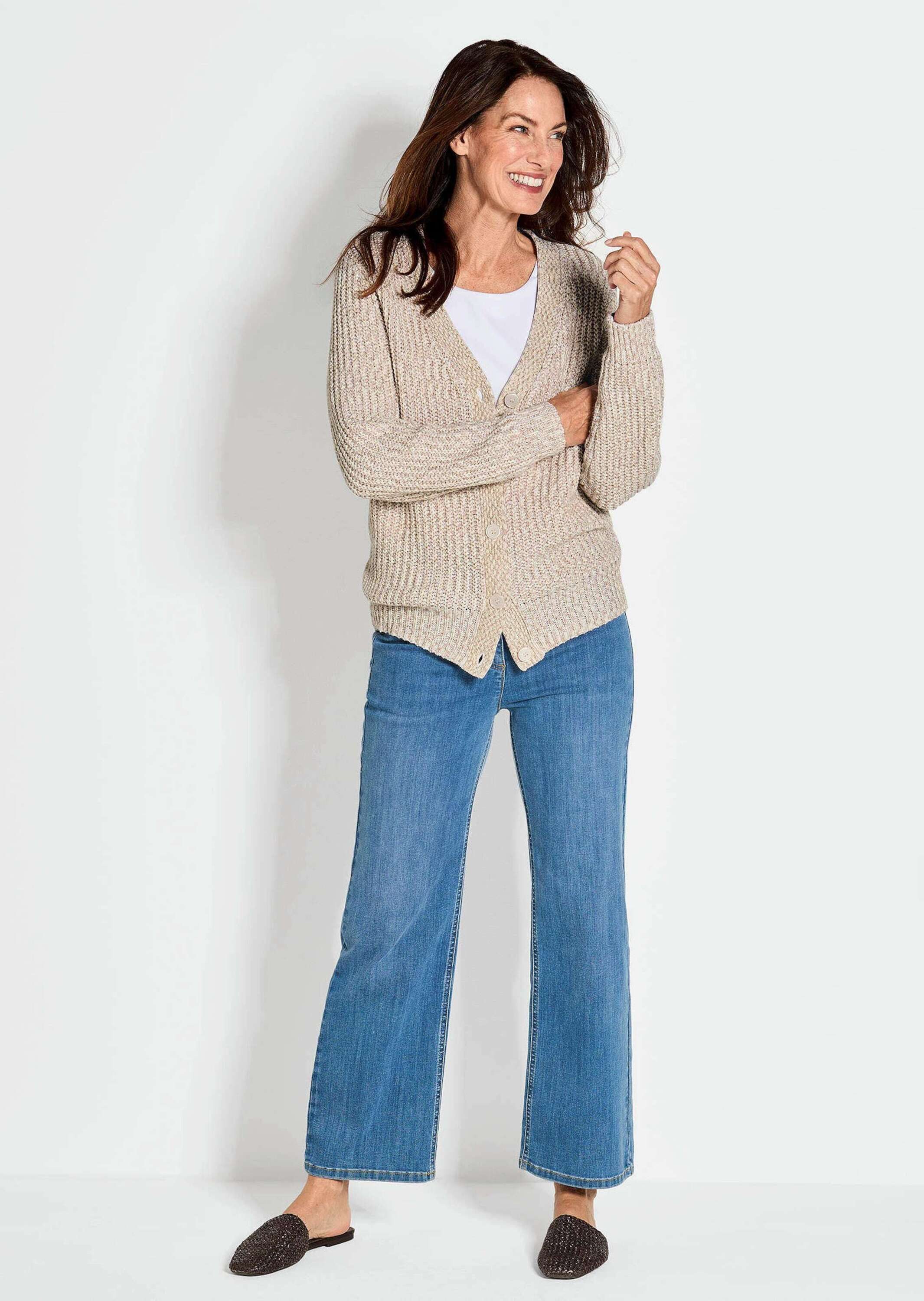 GOLDNER Strickjacke Kurzgröße: Strickjacke günstig online kaufen