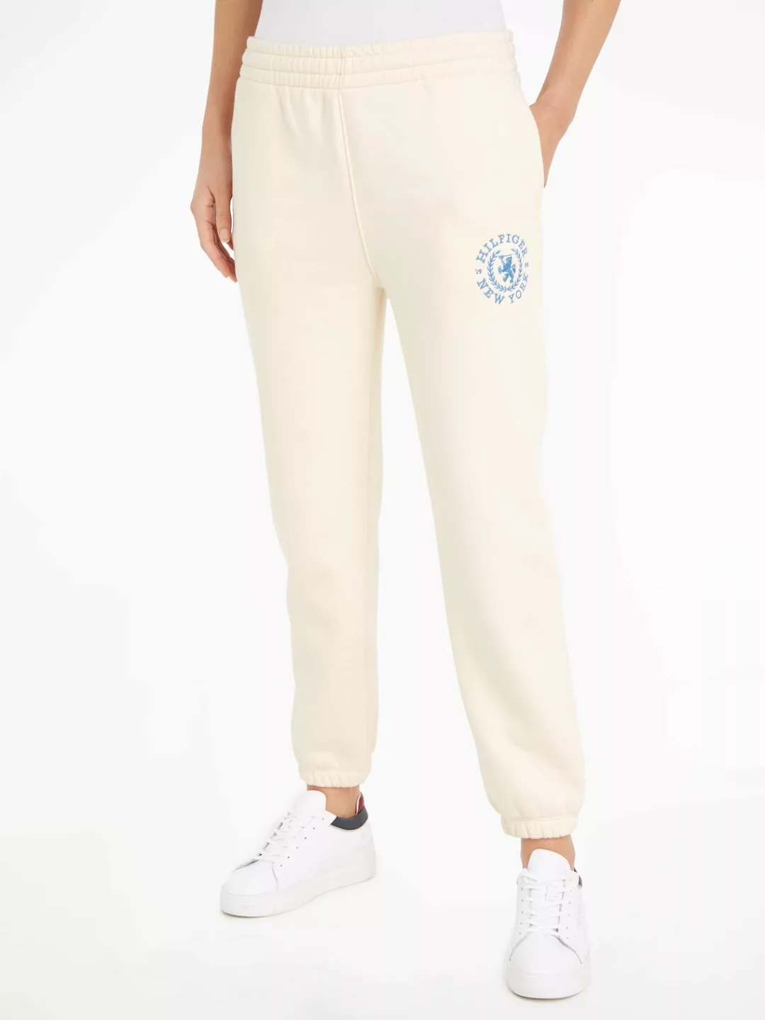 Tommy Hilfiger Sweathose "CREST SWEAT PANT", mit Logostickerei günstig online kaufen