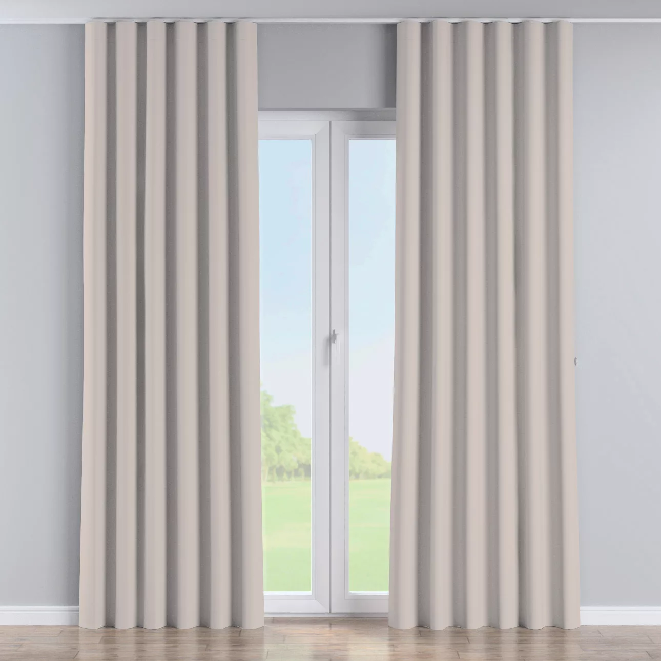 Wellenvorhang, beige, Dimout 300 cm (269-40) günstig online kaufen