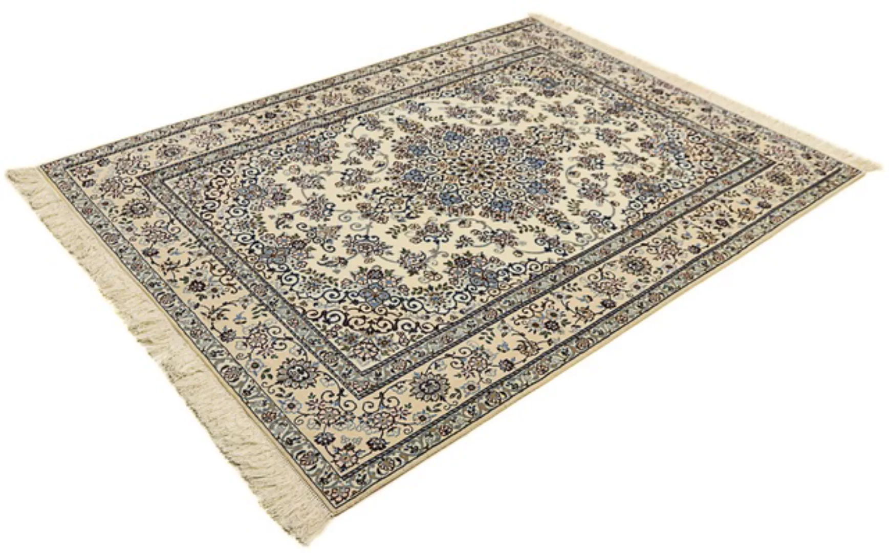 morgenland Orientteppich »Perser - Nain - Premium - 183 x 133 cm - beige«, günstig online kaufen