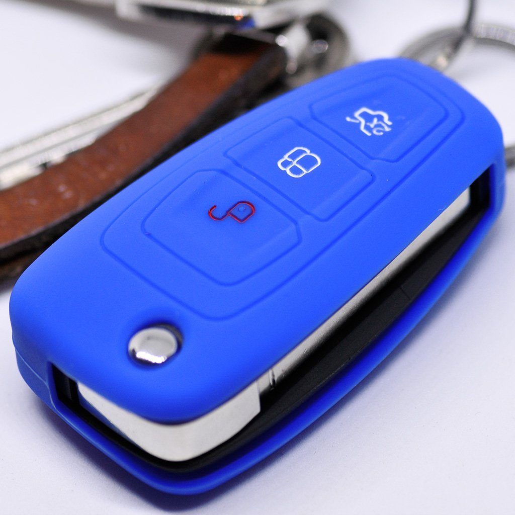 mt-key Schlüsseltasche Autoschlüssel Softcase Silikon Schutzhülle günstig online kaufen