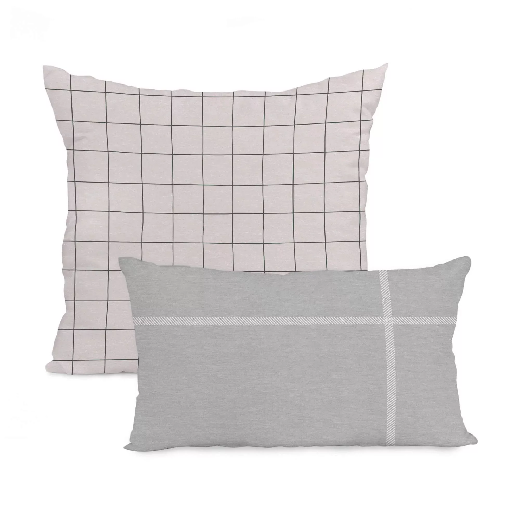 Blanc | 2er-Set Kissenbezüge Tartan günstig online kaufen