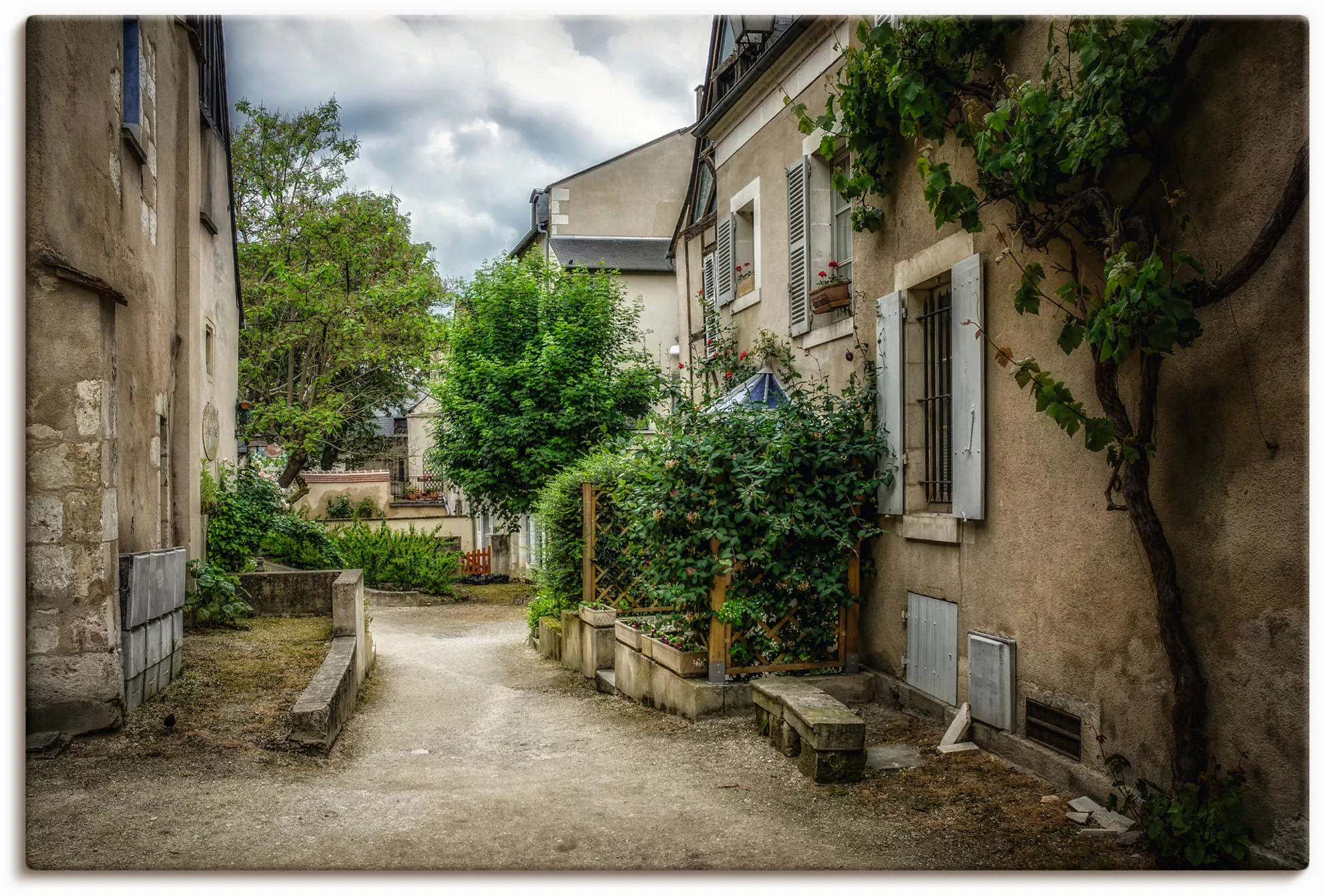 Artland Wandbild »Dorf in der Bretagne - Frankreich«, Frankreich, (1 St.) günstig online kaufen