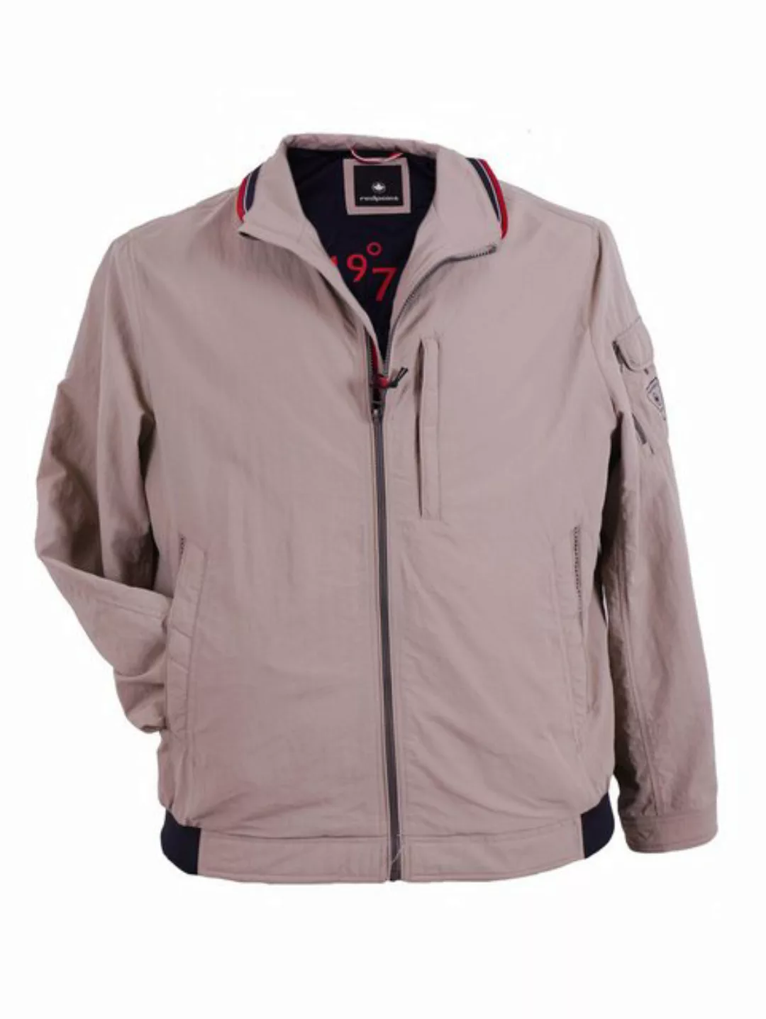 Redpoint Blouson Sommer Blouson Jacke in großen Größen bis Gr.36, beige günstig online kaufen