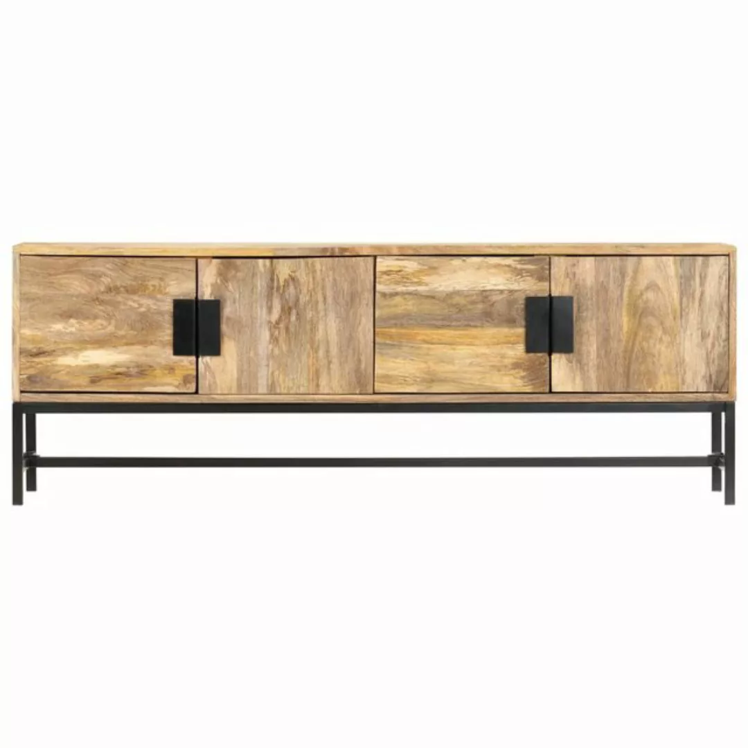 Tv-schrank 140×30×50 Cm Massivholz Mango günstig online kaufen