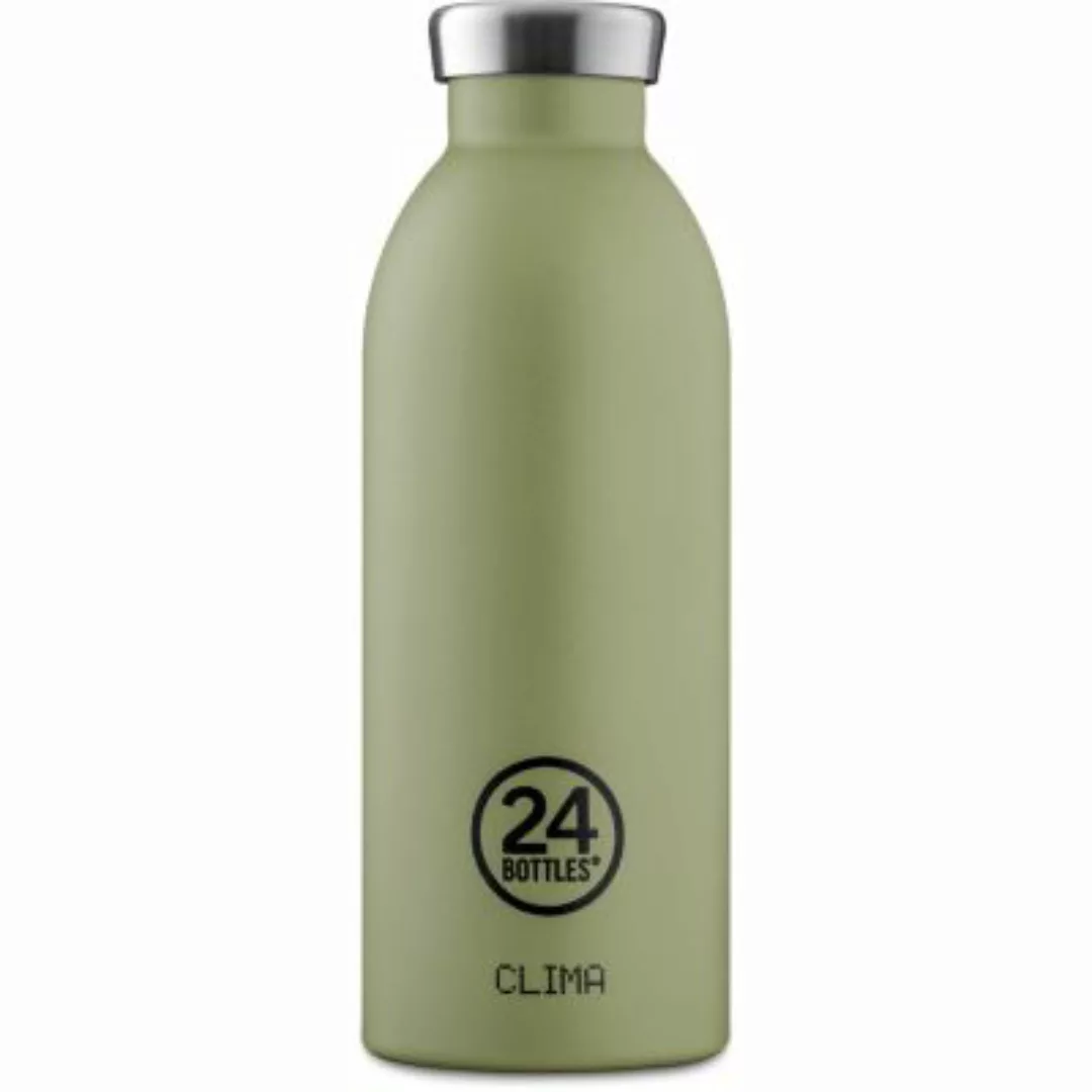 24Bottles Earth Clima Trinkflasche 500 ml Trinkflaschen oliv günstig online kaufen