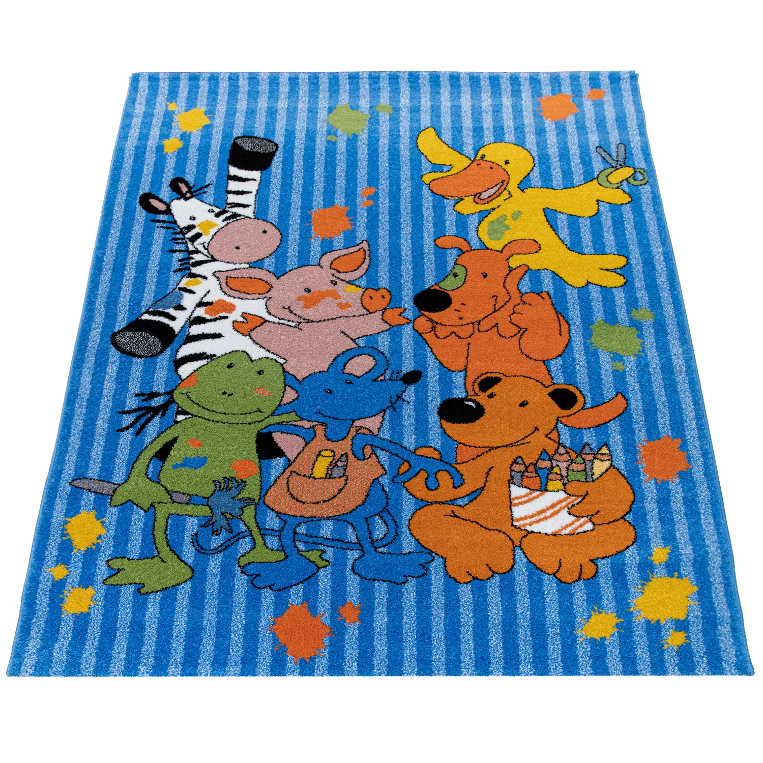 Lieben Sieben Kinderteppich 80x150 Blau günstig online kaufen