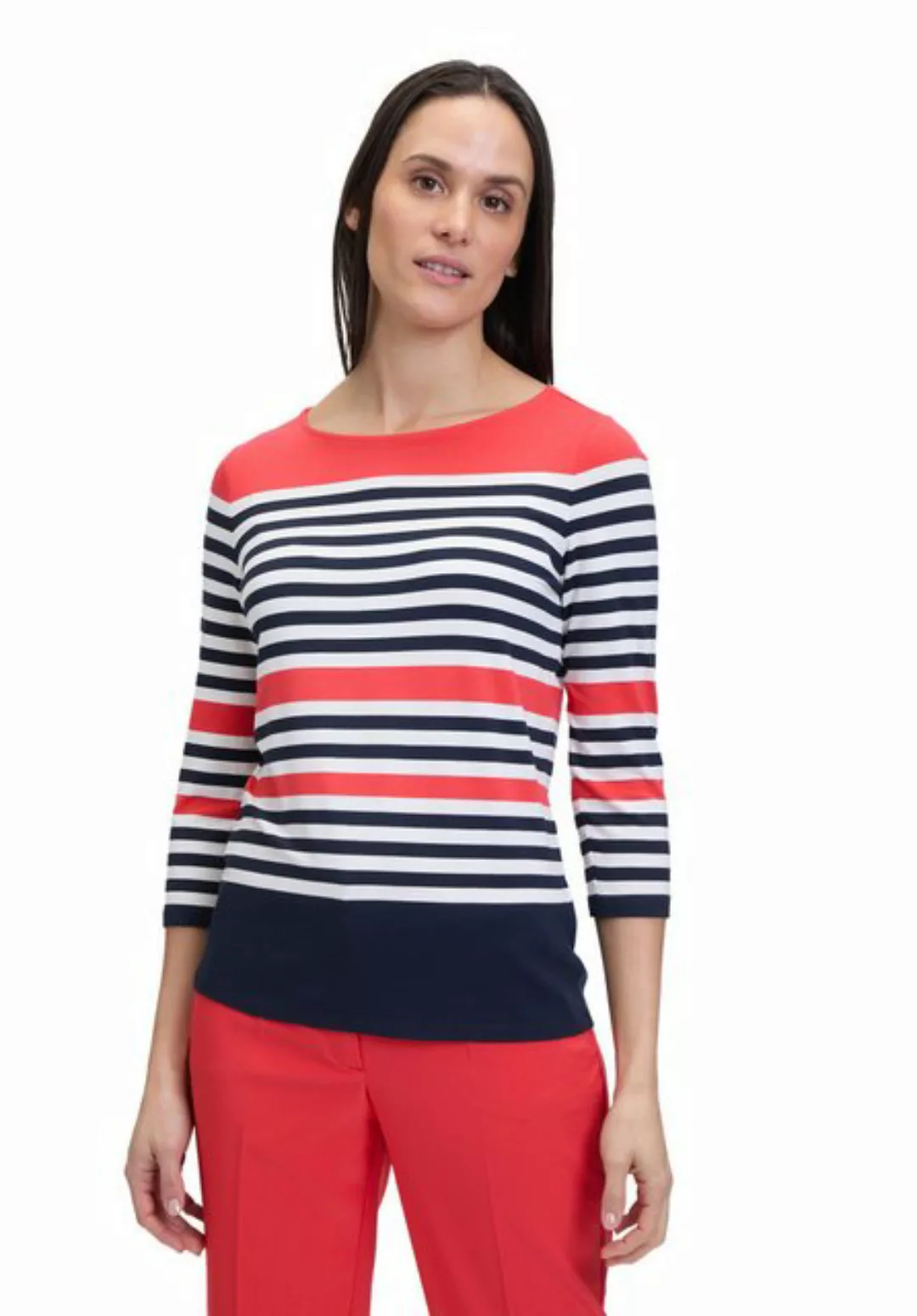 Betty Barclay 3/4-Arm-Shirt Betty Barclay Basic Shirt mit U-Boot-Ausschnitt günstig online kaufen