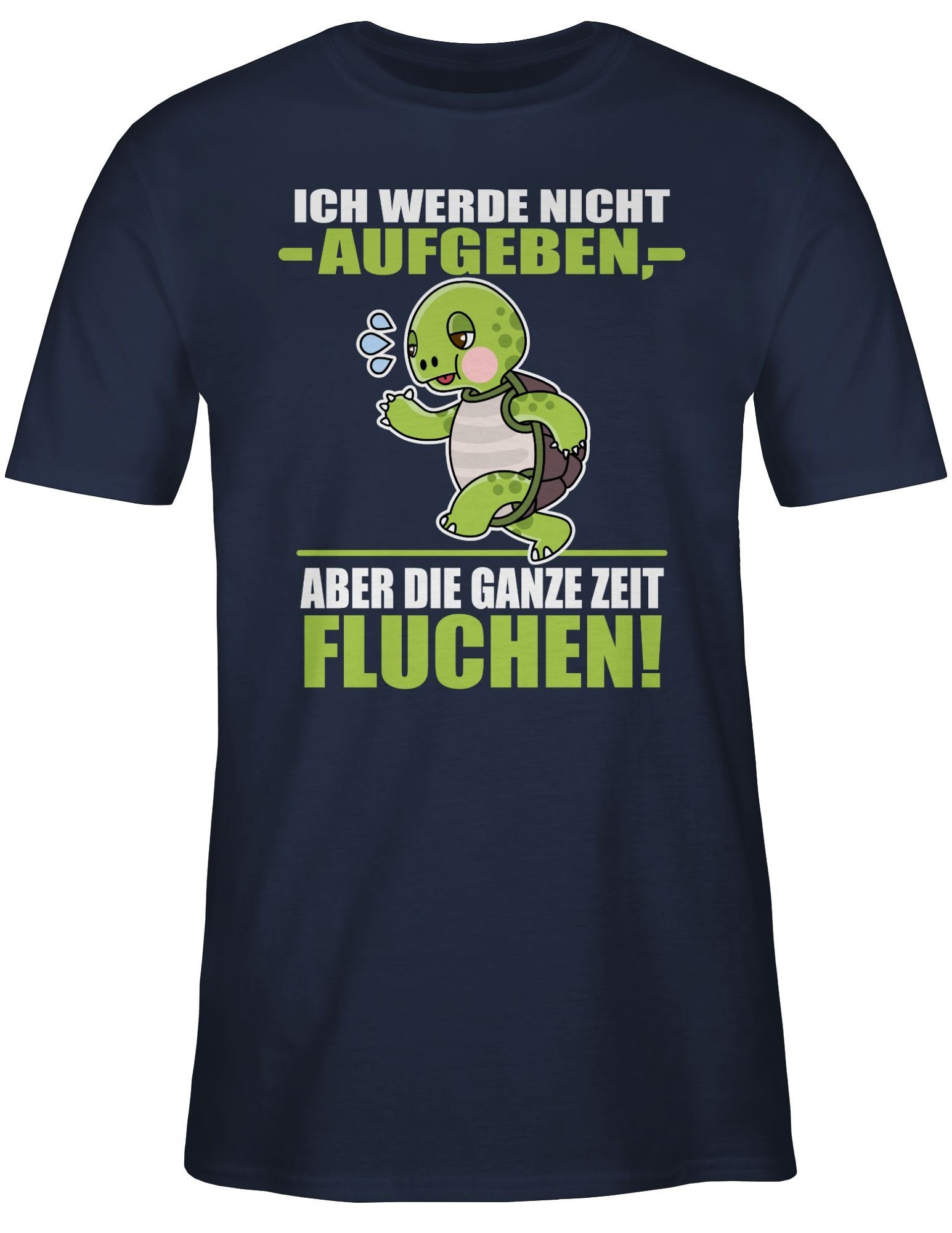 Shirtracer T-Shirt Ich werde nicht aufgeben günstig online kaufen