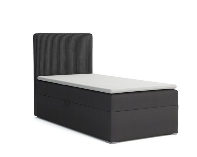 Deine Möbel 24 Boxspringbett DON Boxbett Einzelbett Polsterbett Jugendbett günstig online kaufen