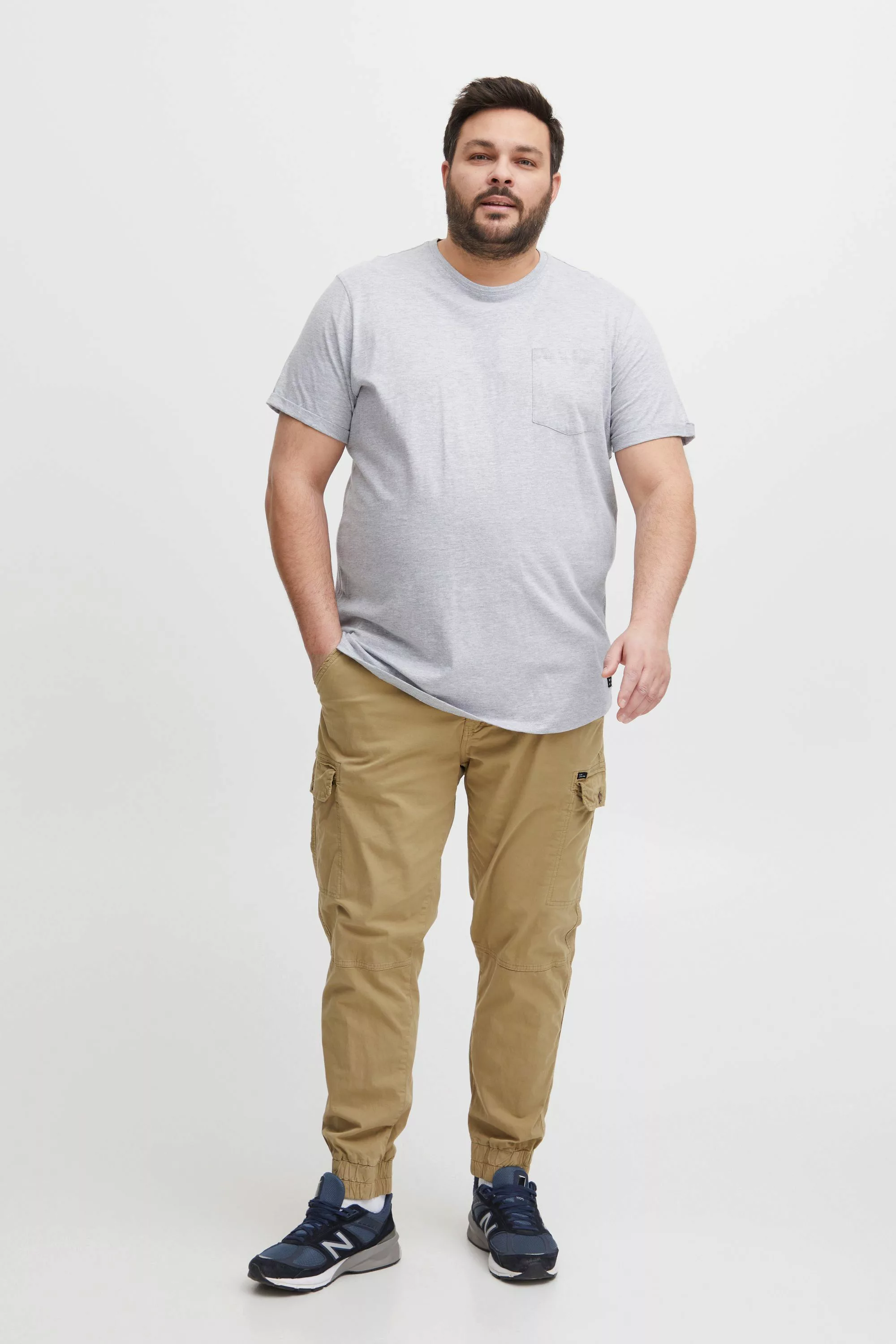 Blend Cargohose Cargo Chino Jogger Stoffhose BHNAN (1-tlg) 4039 in Braun günstig online kaufen