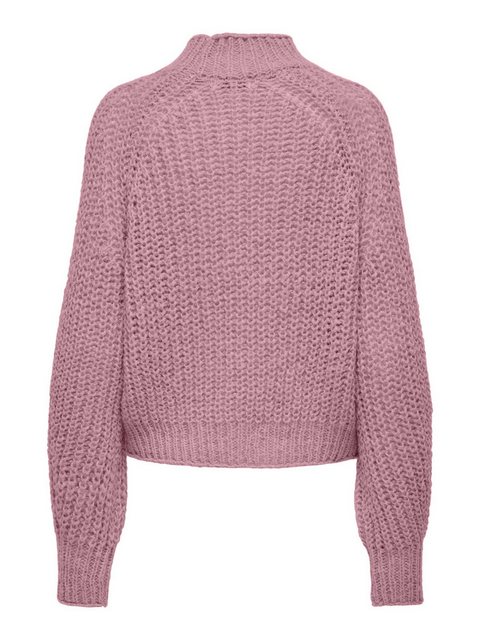 JACQUELINE de YONG Strickpullover Strickpullover Rollkragen Langarm Gerippt günstig online kaufen