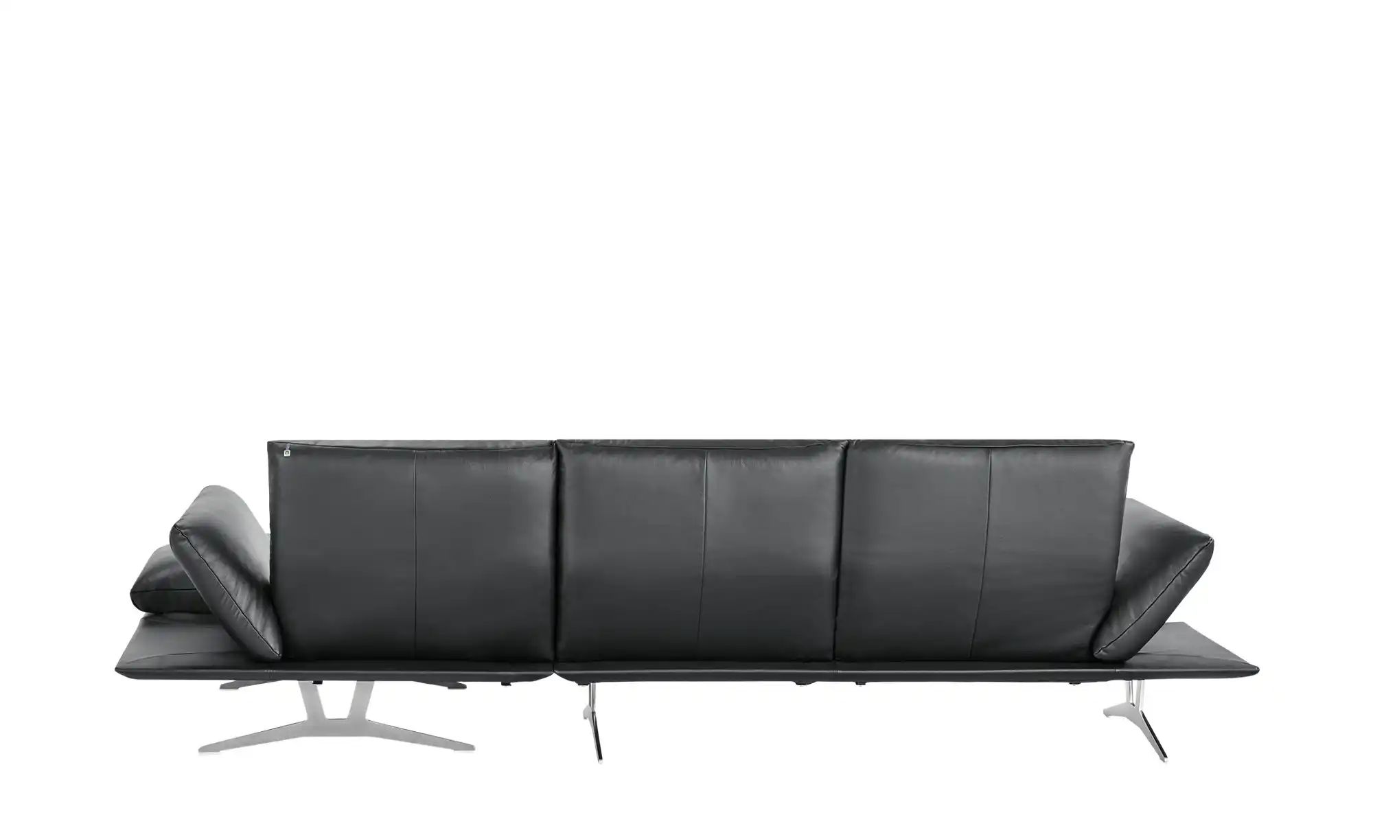 KOINOR Ecksofa Echtleder Francis ¦ schwarz ¦ Maße (cm): B: 314 H: 93 T: 159 günstig online kaufen