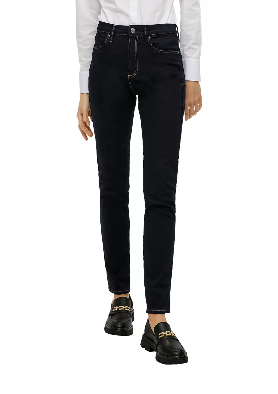 s.Oliver BLACK LABEL 5-Pocket-Jeans Jeans / Skinny Fit / Mid Rise / Skinny günstig online kaufen