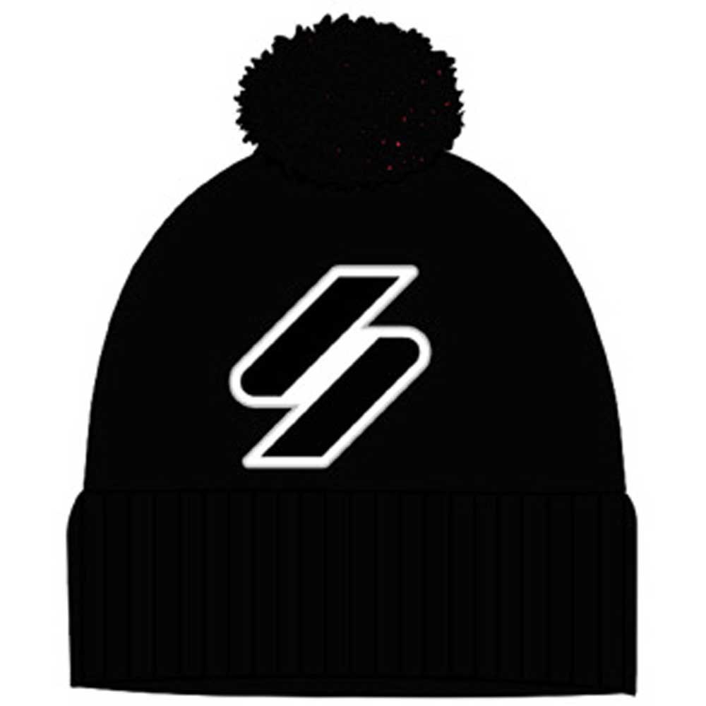 Superdry Logo Mütze One Size Black günstig online kaufen