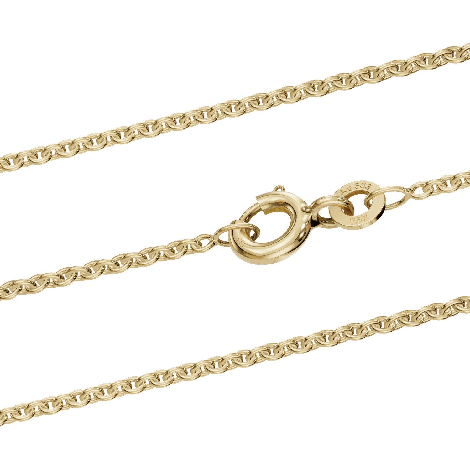 HOPLO Goldkette Vergoldete Ankerkette Halskette 1,5 günstig online kaufen
